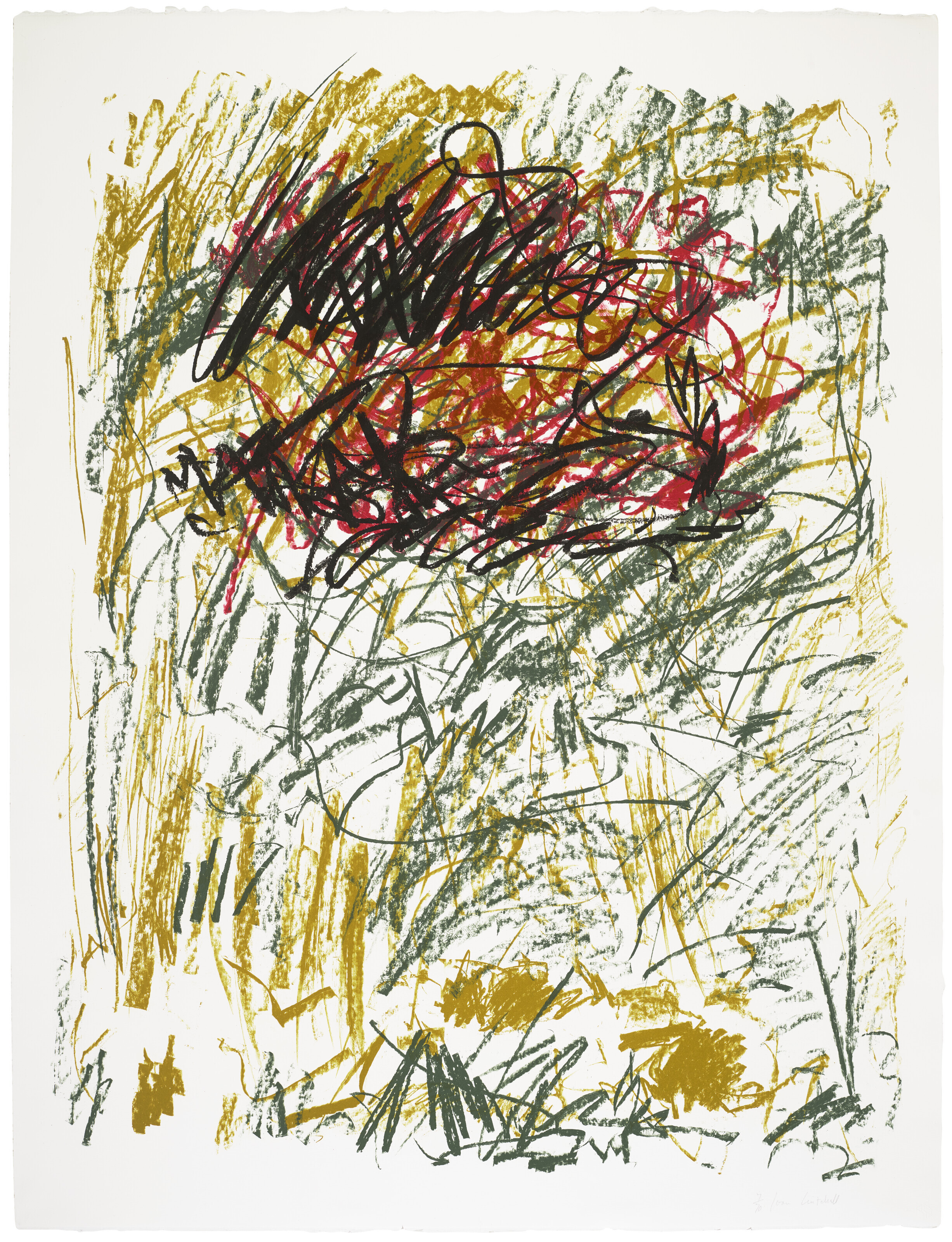 Joan Mitchell — Цветы I-III, из серии "Бедфорд", изображение 4