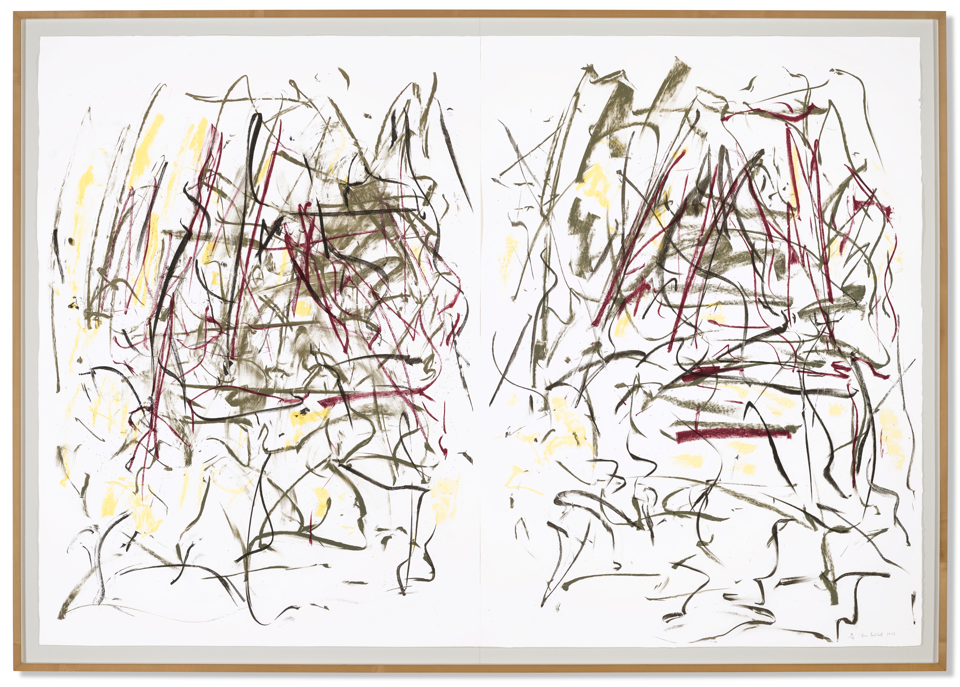 Joan Mitchell — Подсолнух IV, из серии Sunflower, изображение 2