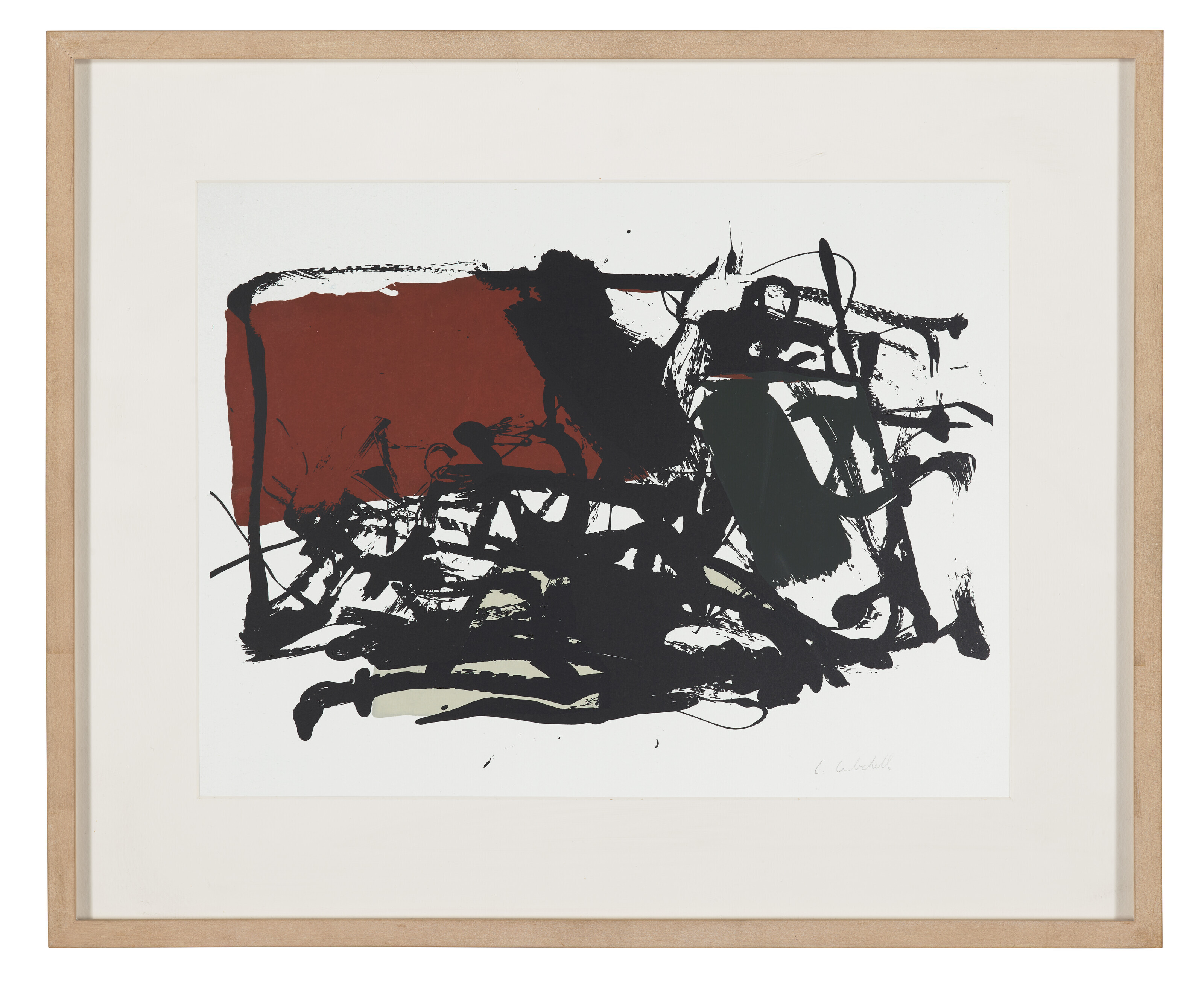 Joan Mitchell — Две гравюры художника, изображение 3
