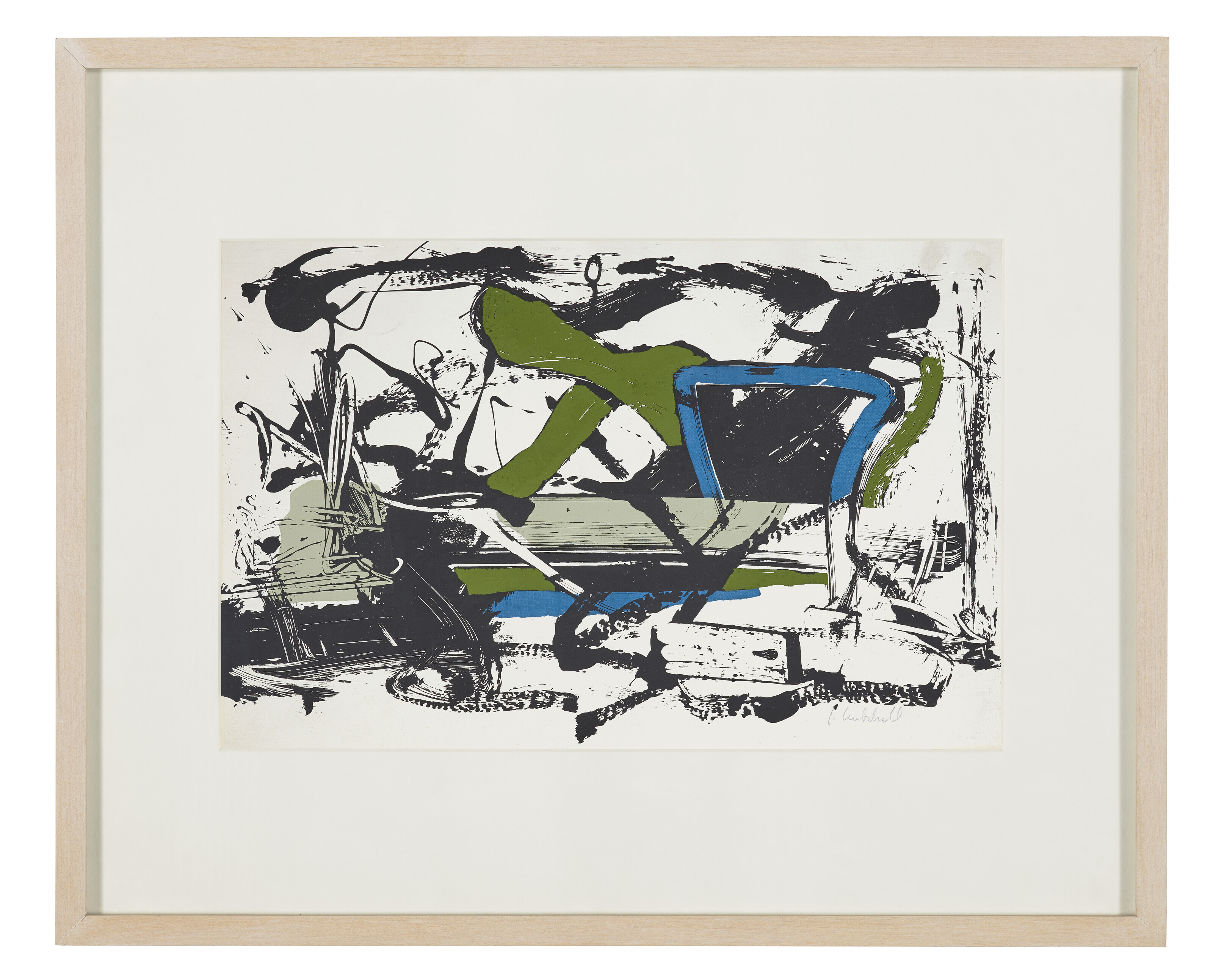 Joan Mitchell — Две гравюры художника, изображение 4