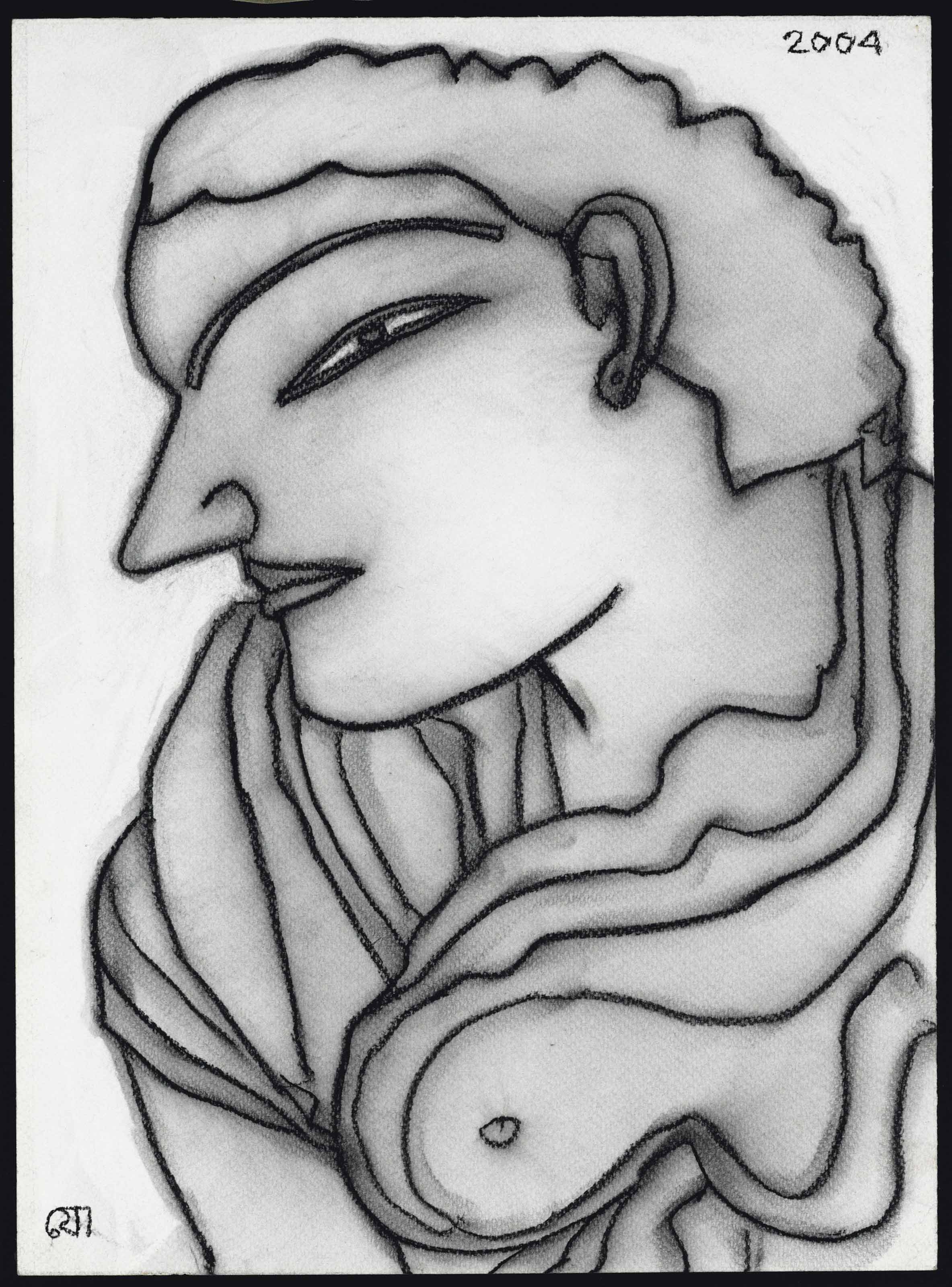 Jogen Chowdhury — Женская голова