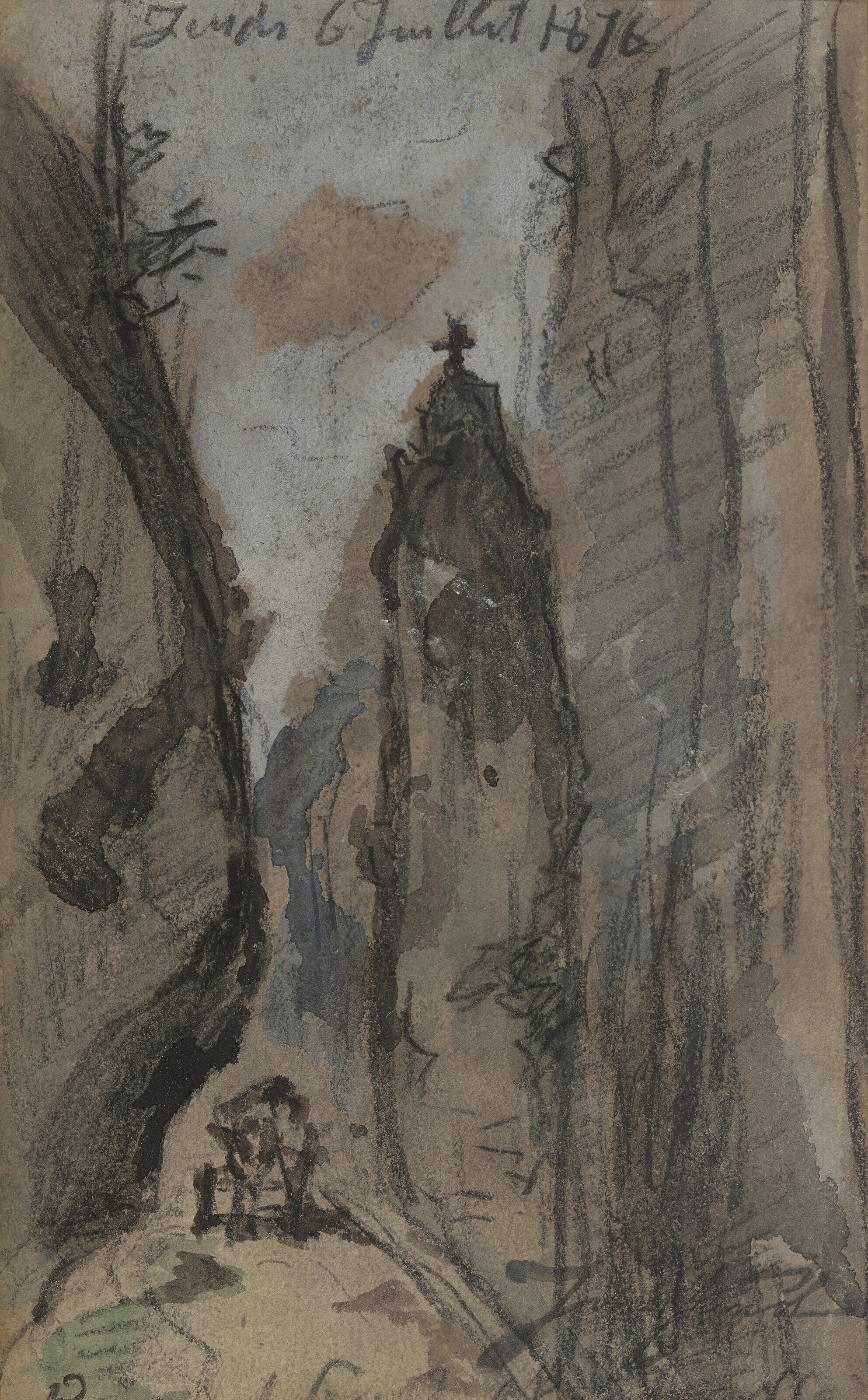Johan Barthold Jongkind — Четыре платежа Дофине (только не с обратной стороны), изображение 2