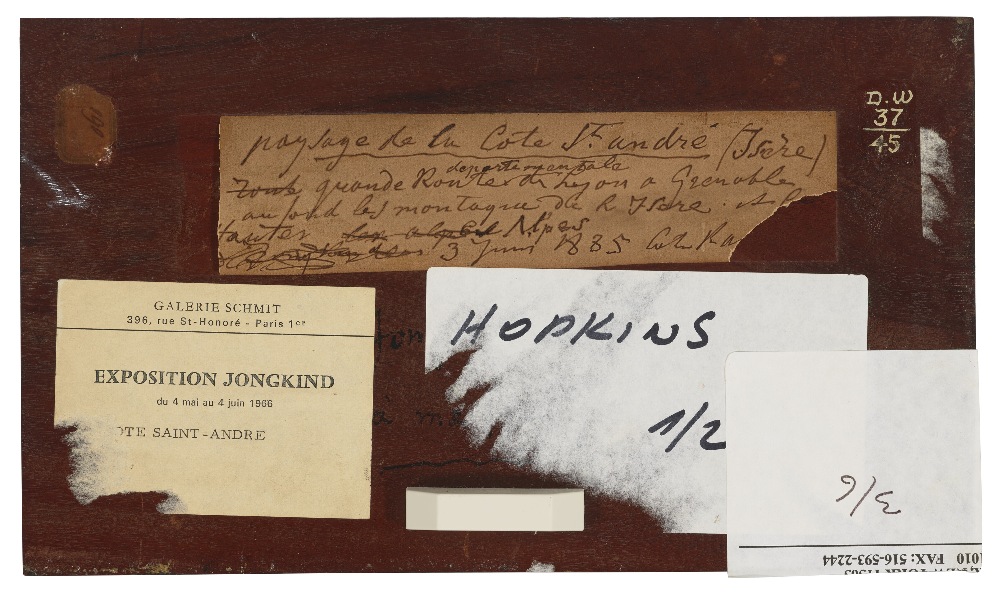 Johan Barthold Jongkind — Большой маршрут Лионского департамента в Гренобль, изображение 4