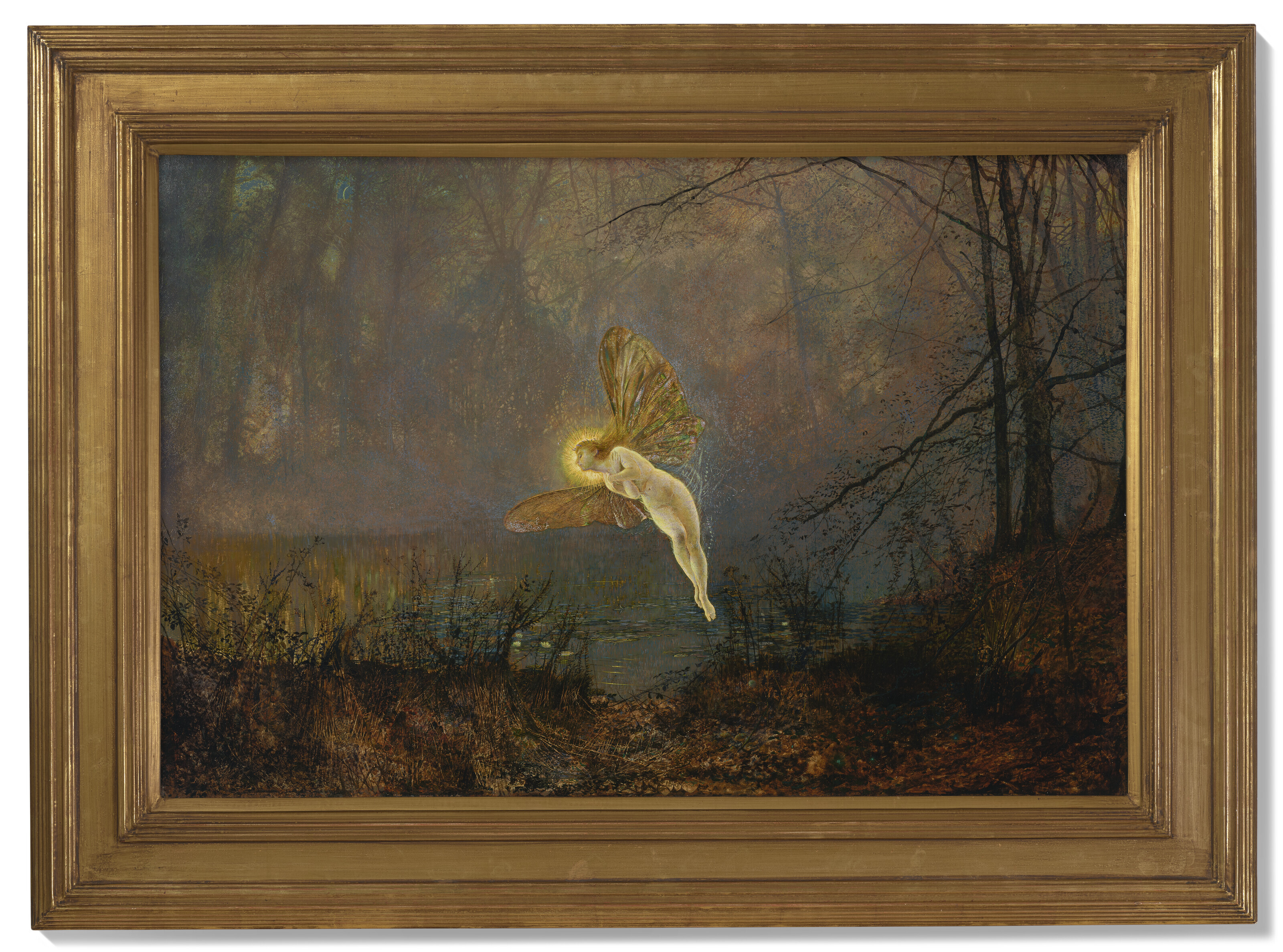 John Atkinson Grimshaw — Летняя ночь или Ирис, изображение 2