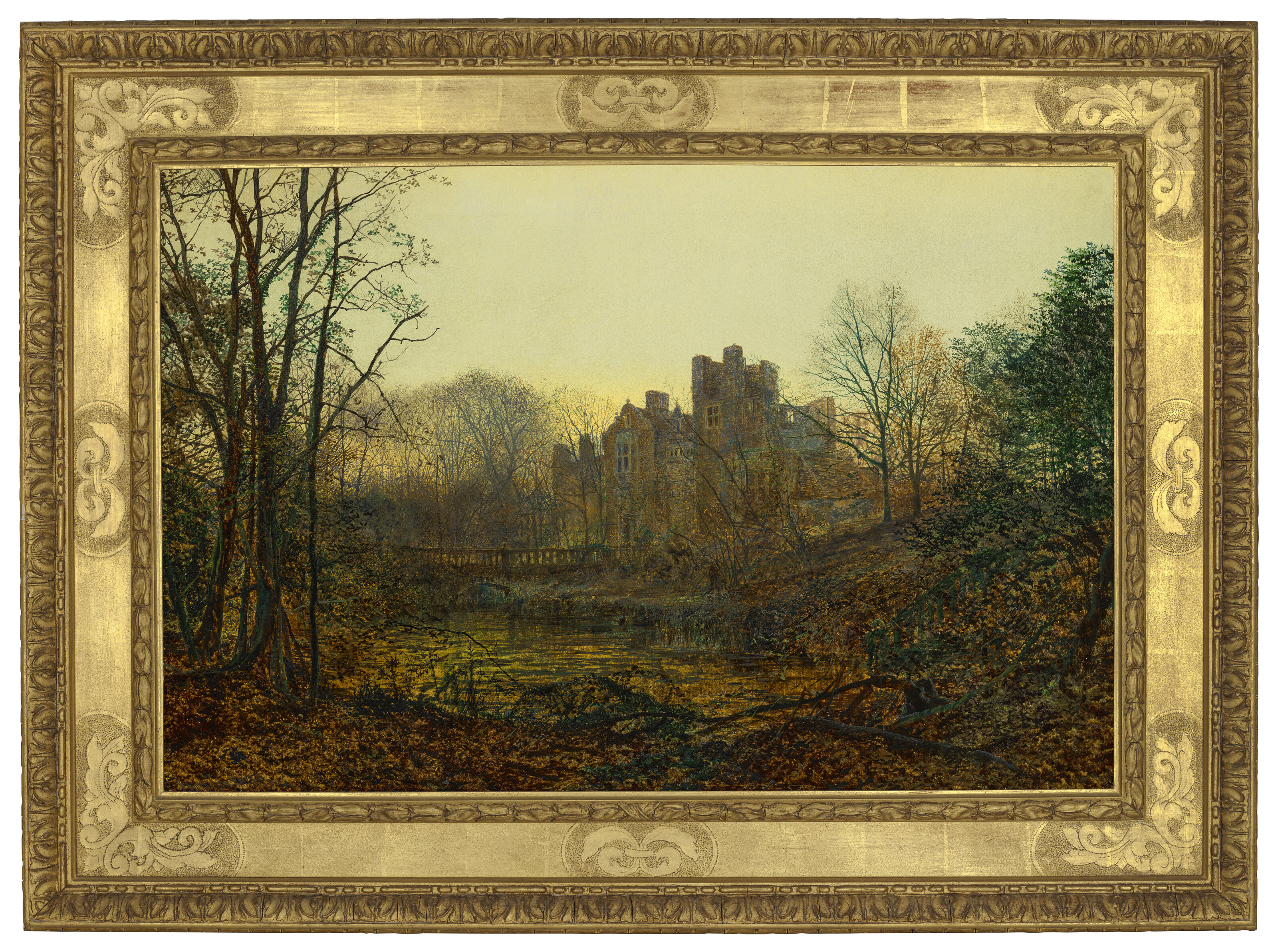 John Atkinson Grimshaw — Отблеск октября, изображение 2