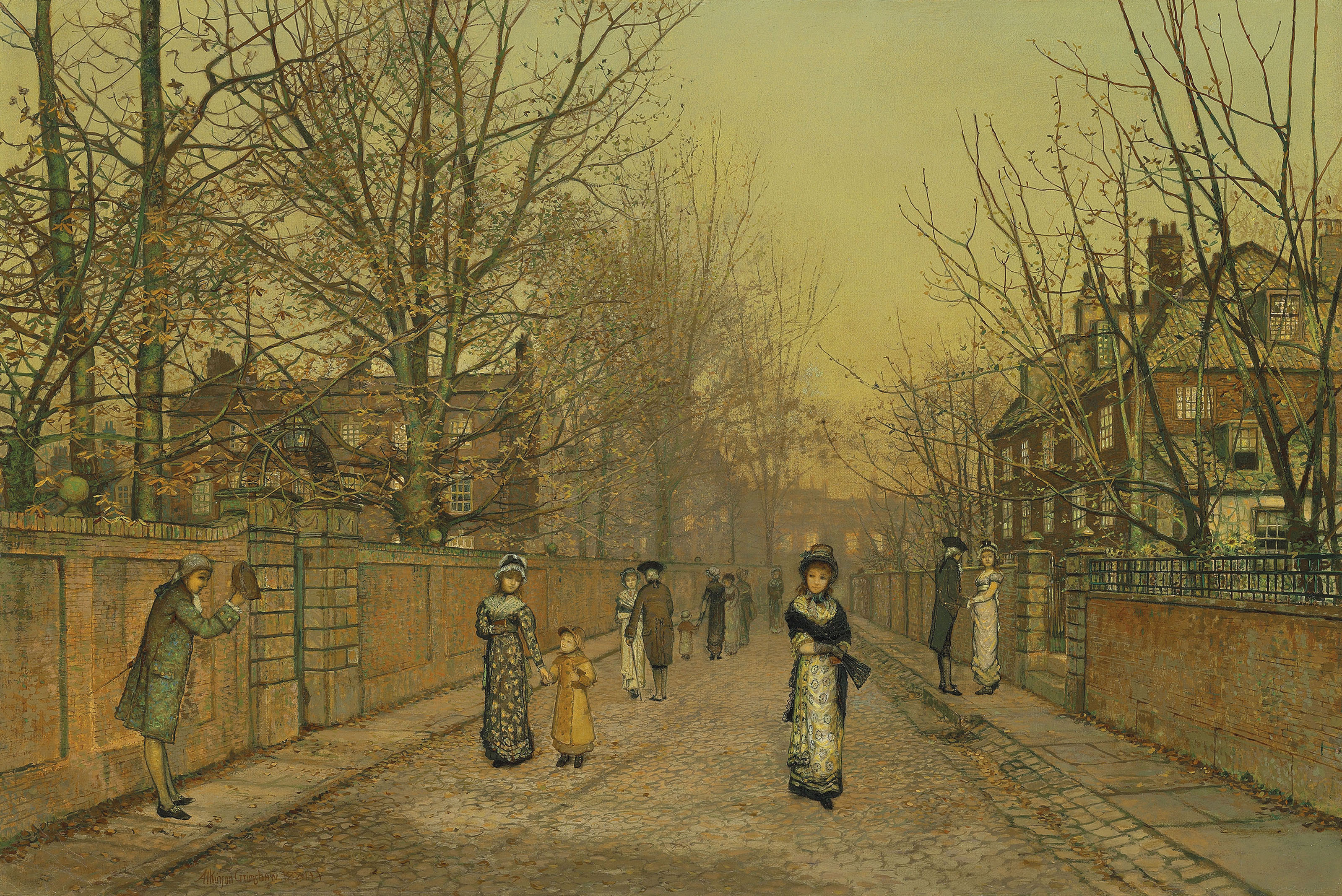 John Atkinson Grimshaw — Приветствие
