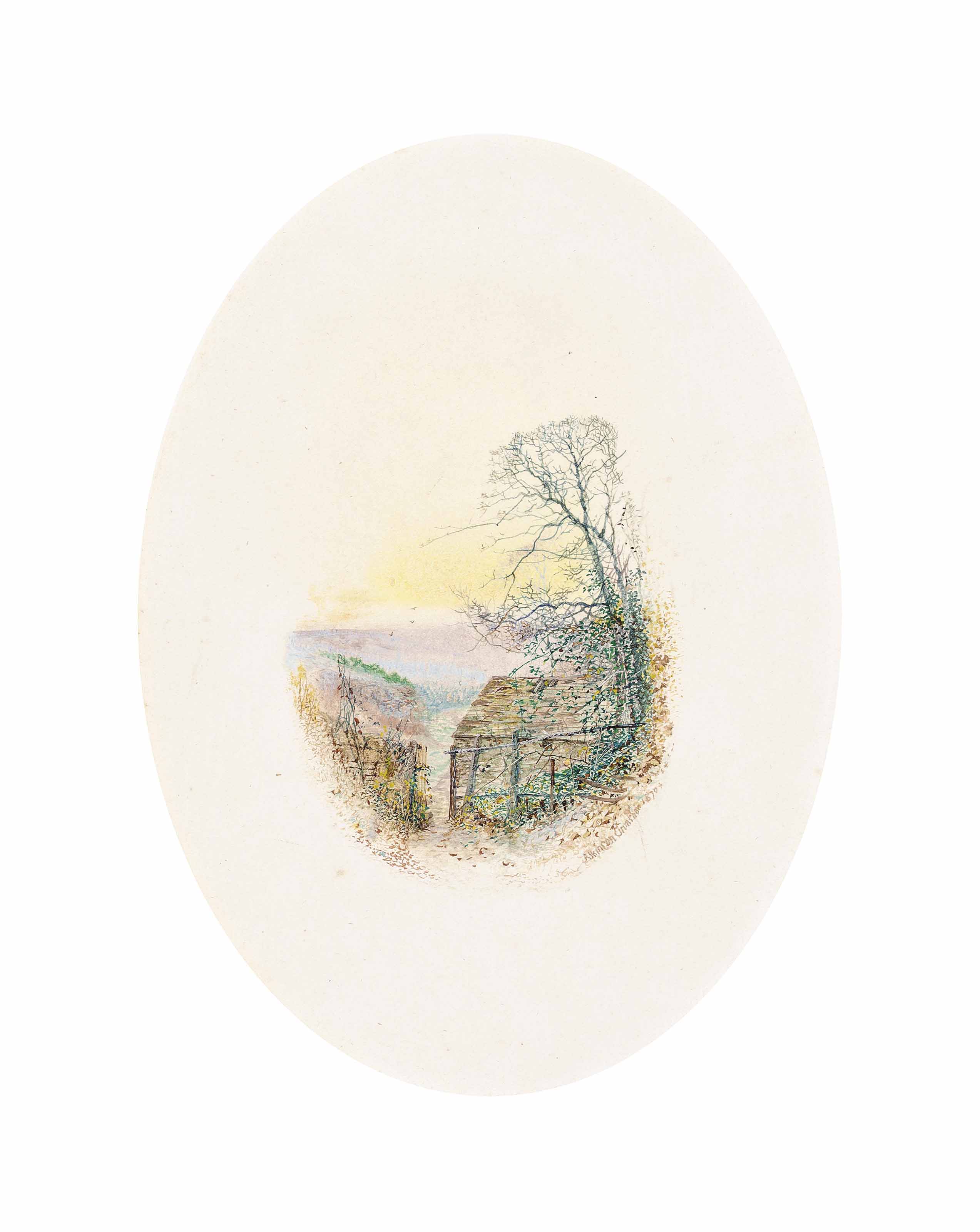 John Atkinson Grimshaw — Открытые ворота