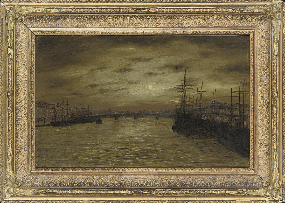 John Atkinson Grimshaw — Темза в Лаймхаусе