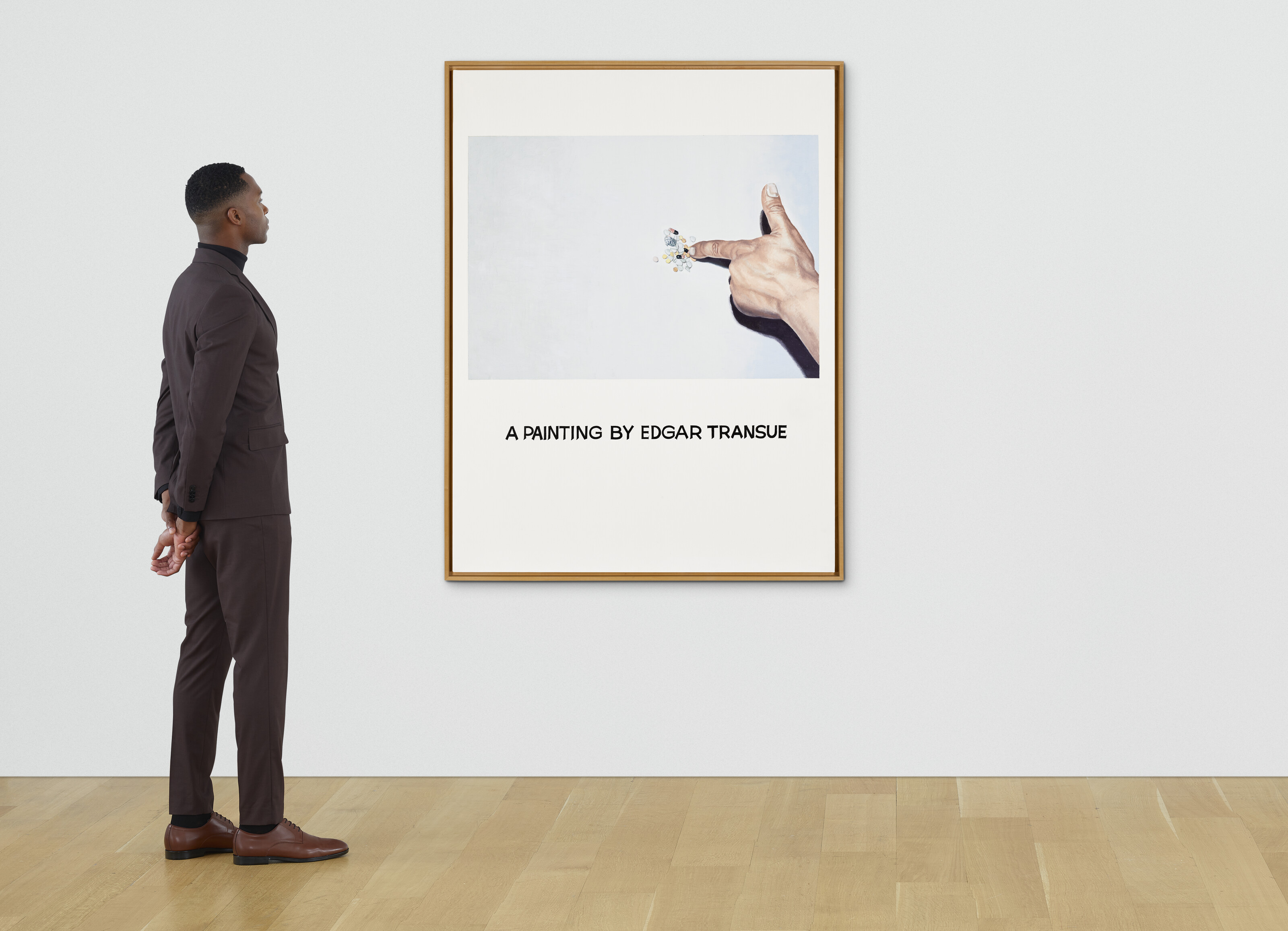 John Baldessari — Картина, написанная по заказу: Картина Эдгара Трансуэя, изображение 3