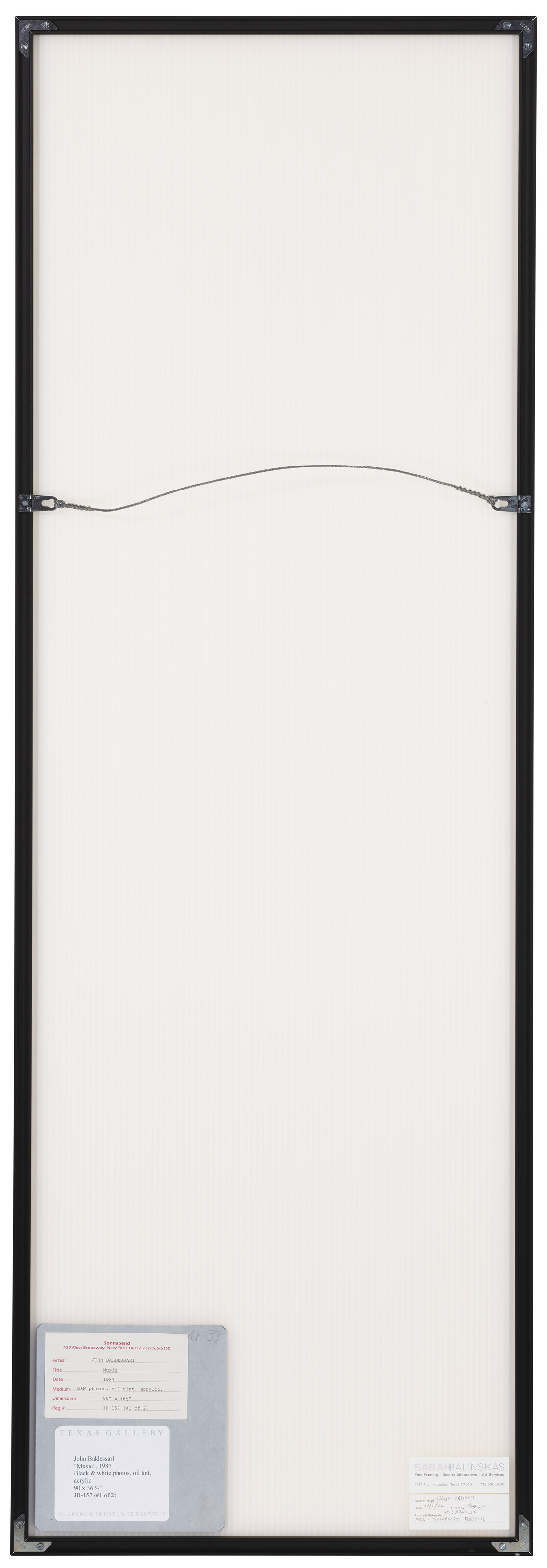 John Baldessari — Музыка, изображение 2