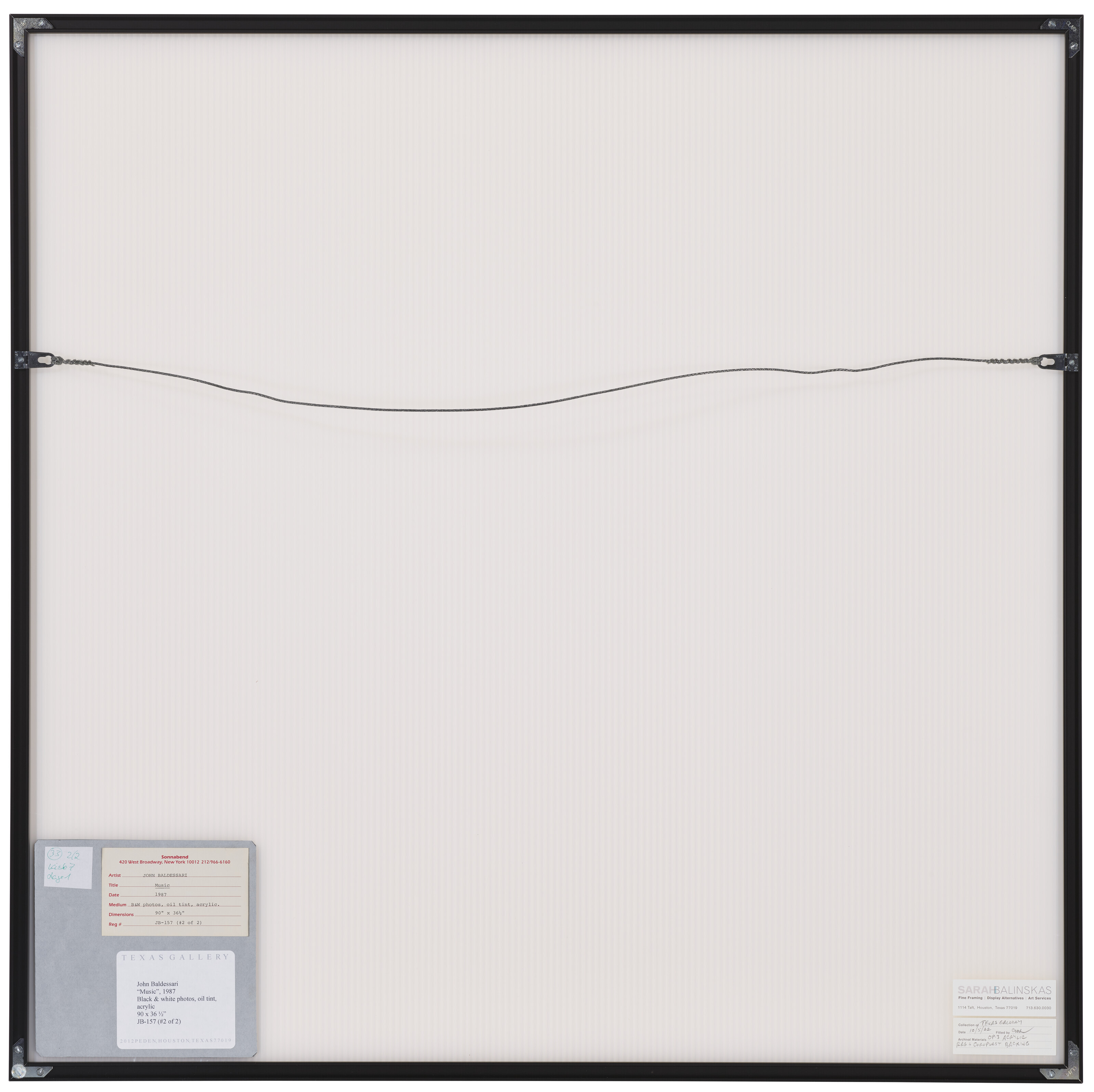 John Baldessari — Музыка, изображение 3