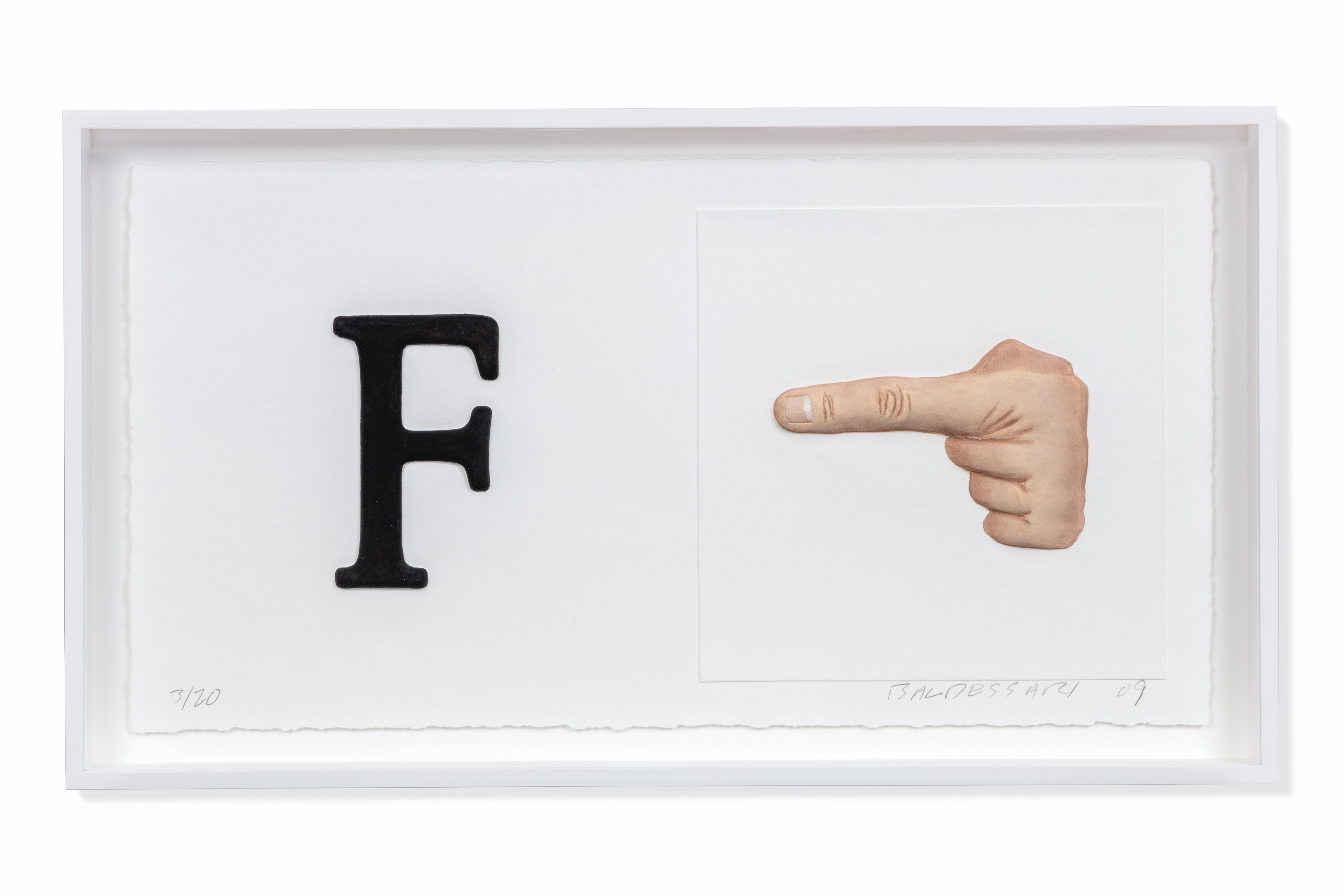 John Baldessari — Алфавитный указатель (Низкий рельеф): A/Ant и Т.д. (Клавиатура), изображение 15