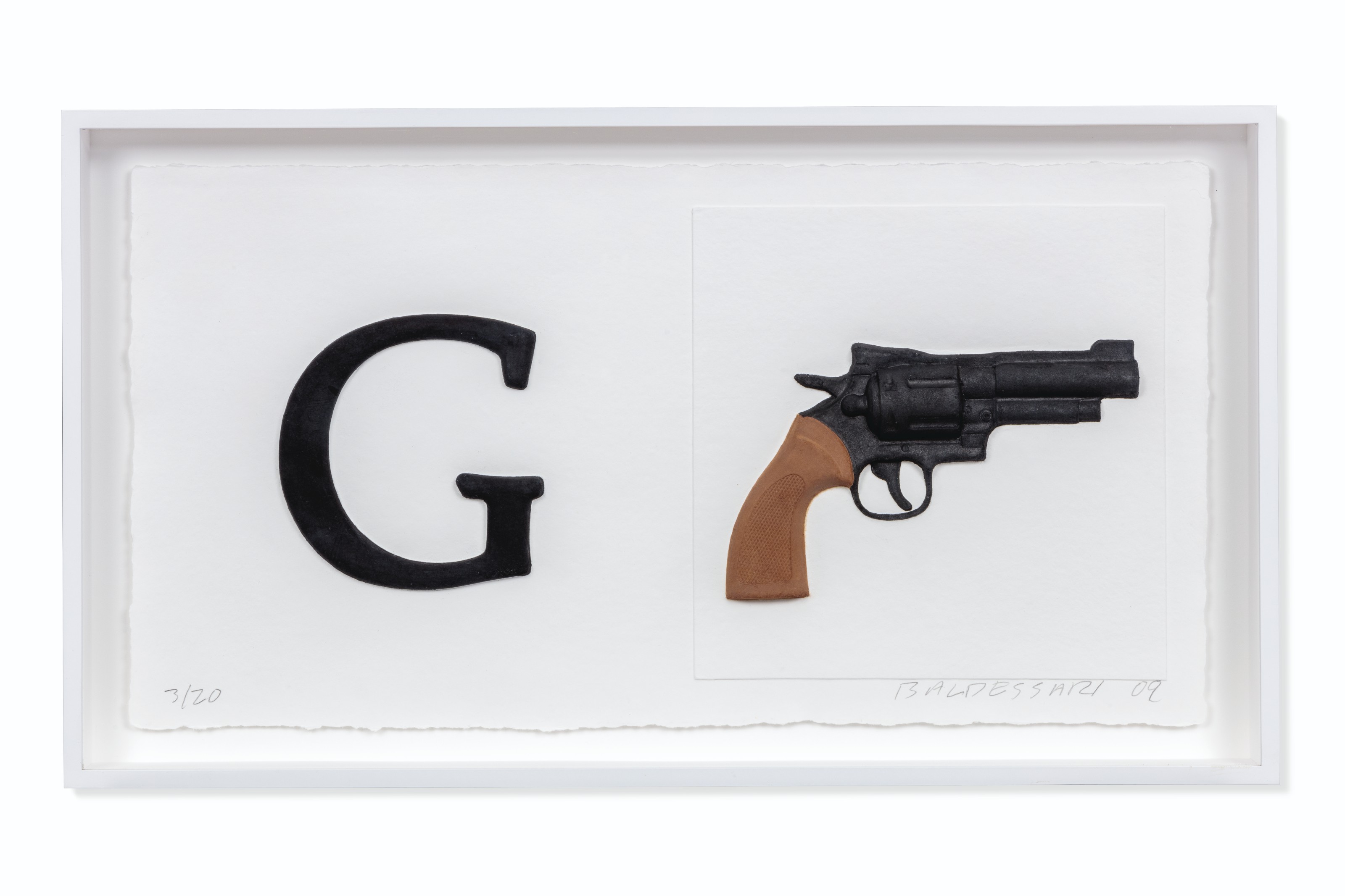 John Baldessari — Алфавитный указатель (Низкий рельеф): A/Ant и Т.д. (Клавиатура), изображение 16