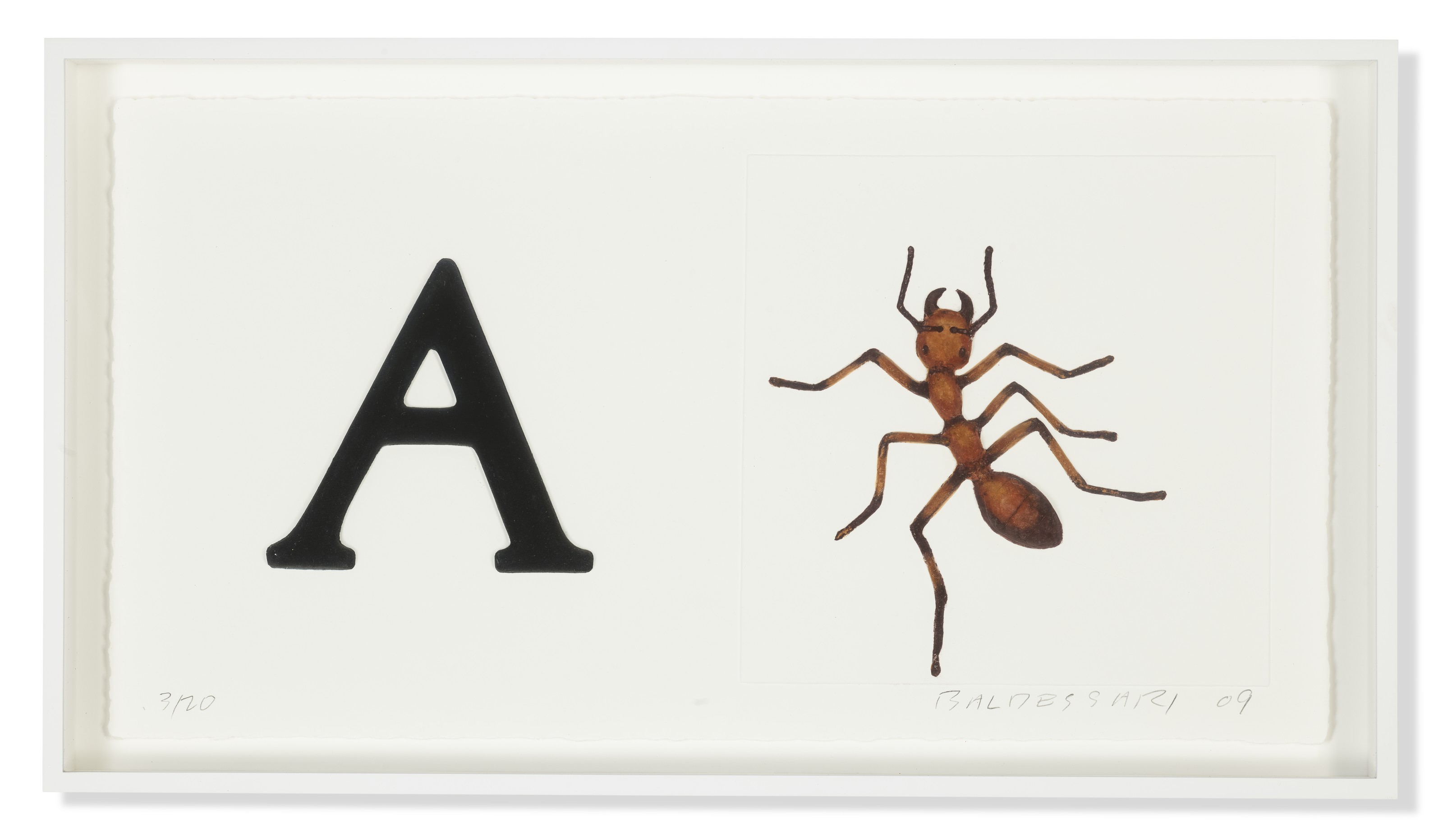 John Baldessari — Алфавитный указатель (Низкий рельеф): A/Ant и Т.д. (Клавиатура), изображение 38