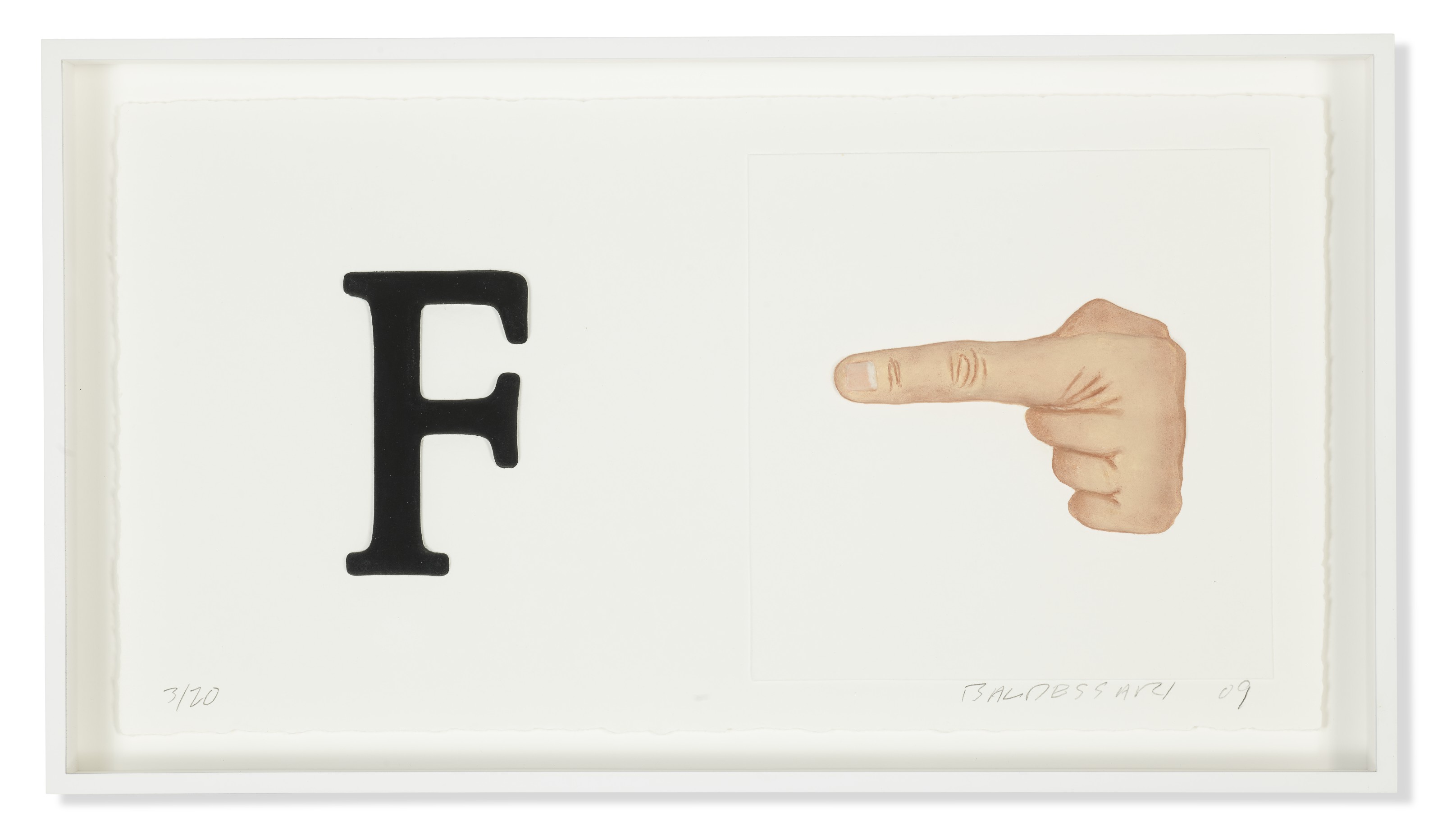 John Baldessari — Алфавитный указатель (Низкий рельеф): A/Ant и Т.д. (Клавиатура), изображение 41