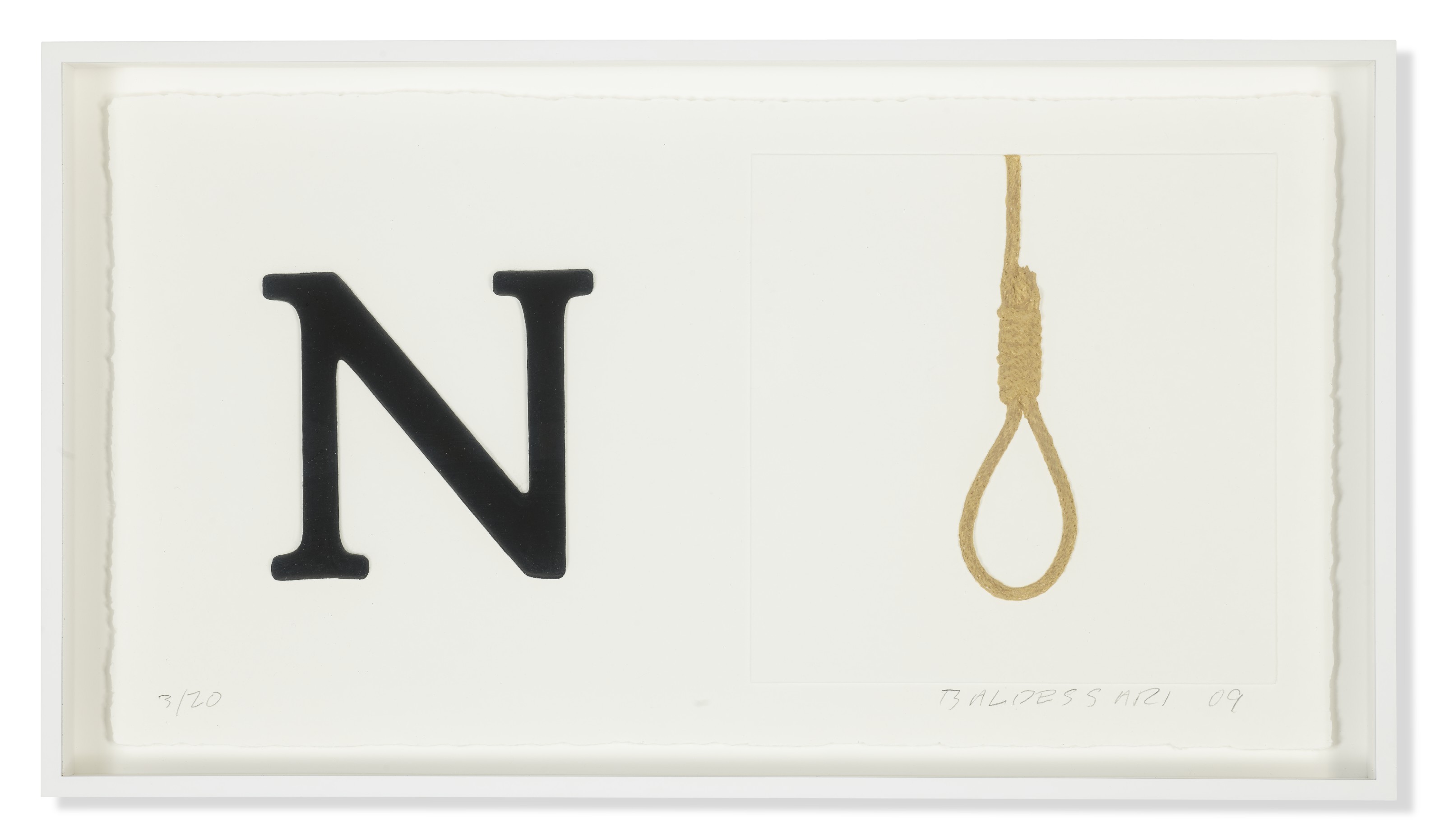 John Baldessari — Алфавитный указатель (Низкий рельеф): A/Ant и Т.д. (Клавиатура), изображение 52