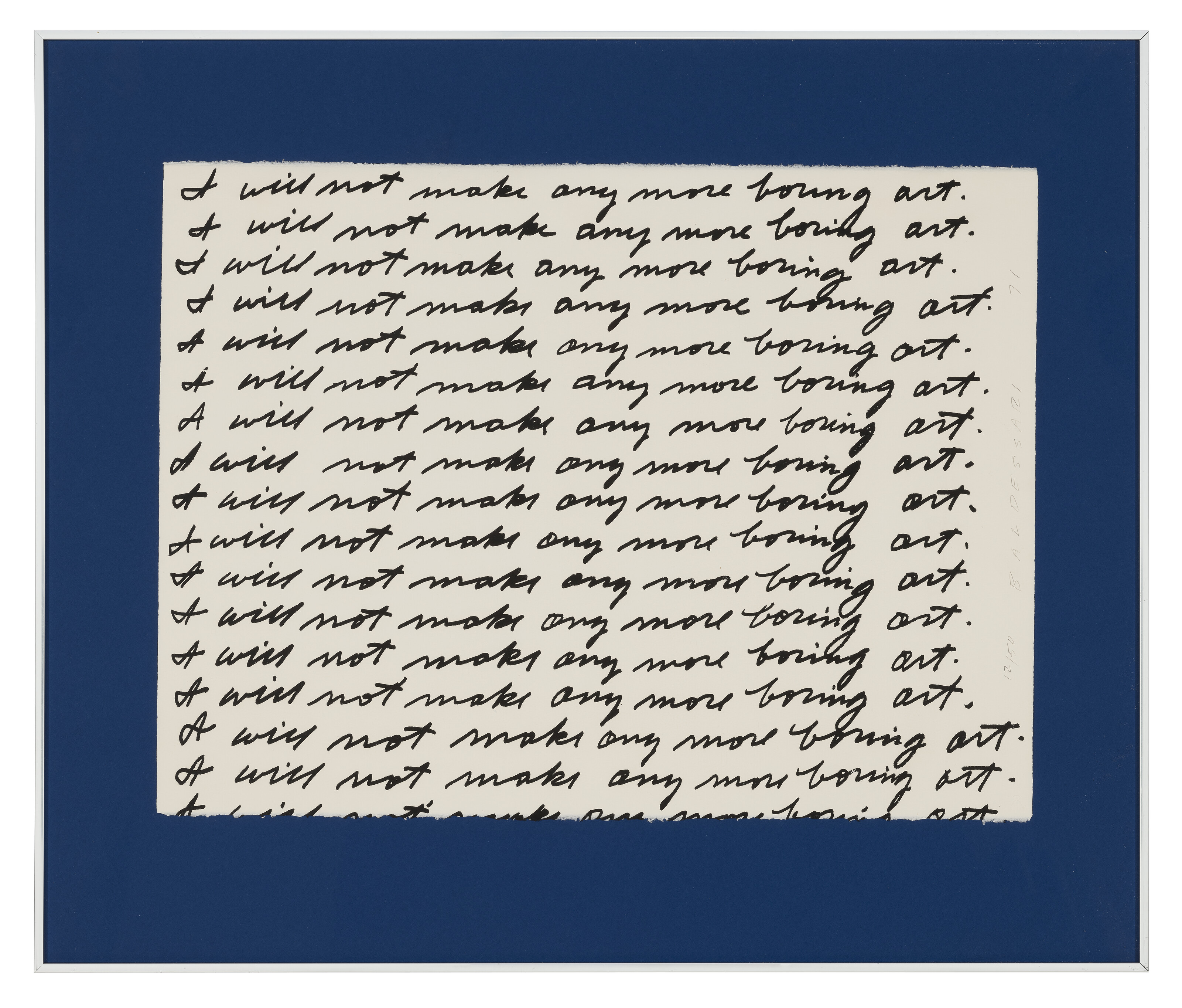 John Baldessari — Я Больше Не Буду Создавать Скучных Рисунков, изображение 2