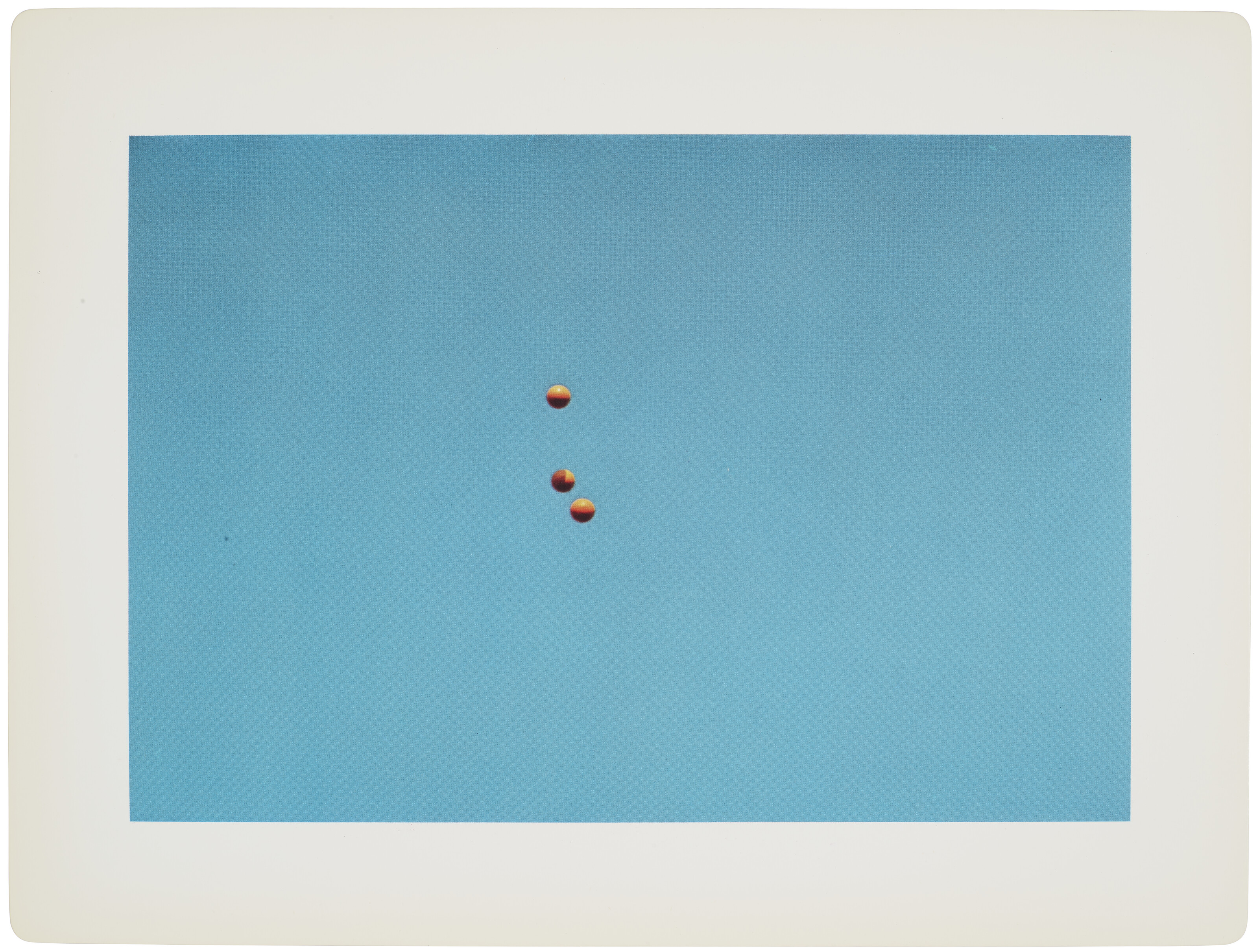 John Baldessari — Подбрасывание трех мячей в воздух, чтобы получить прямую линию (лучшая из тридцати шести попыток), изображение 2
