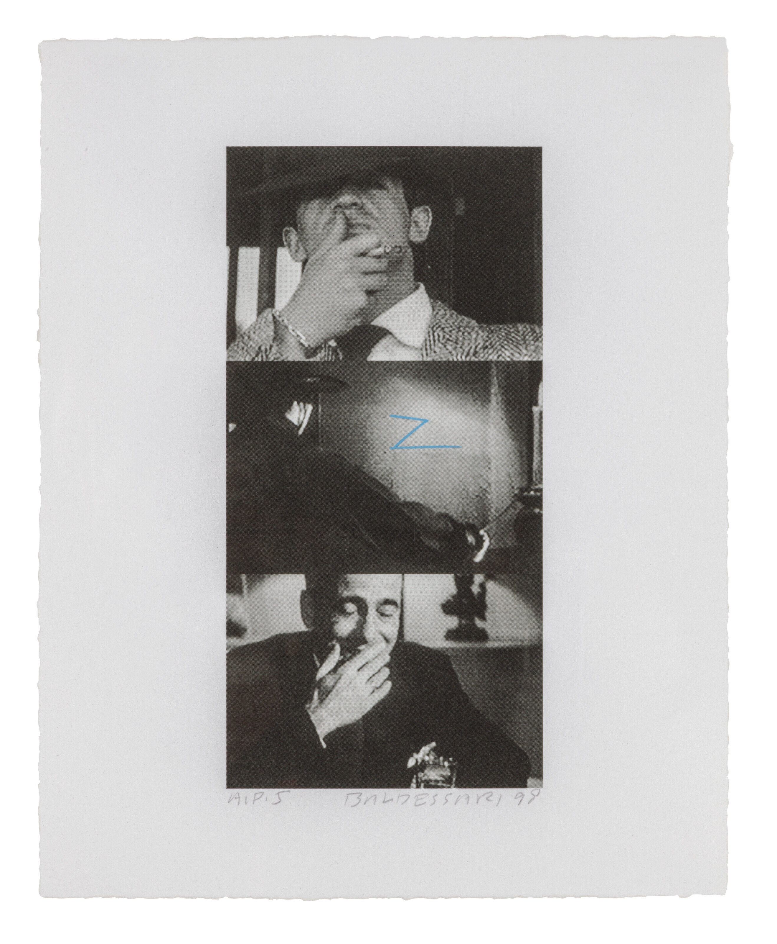 John Baldessari — Зорро (два жеста и один знак)