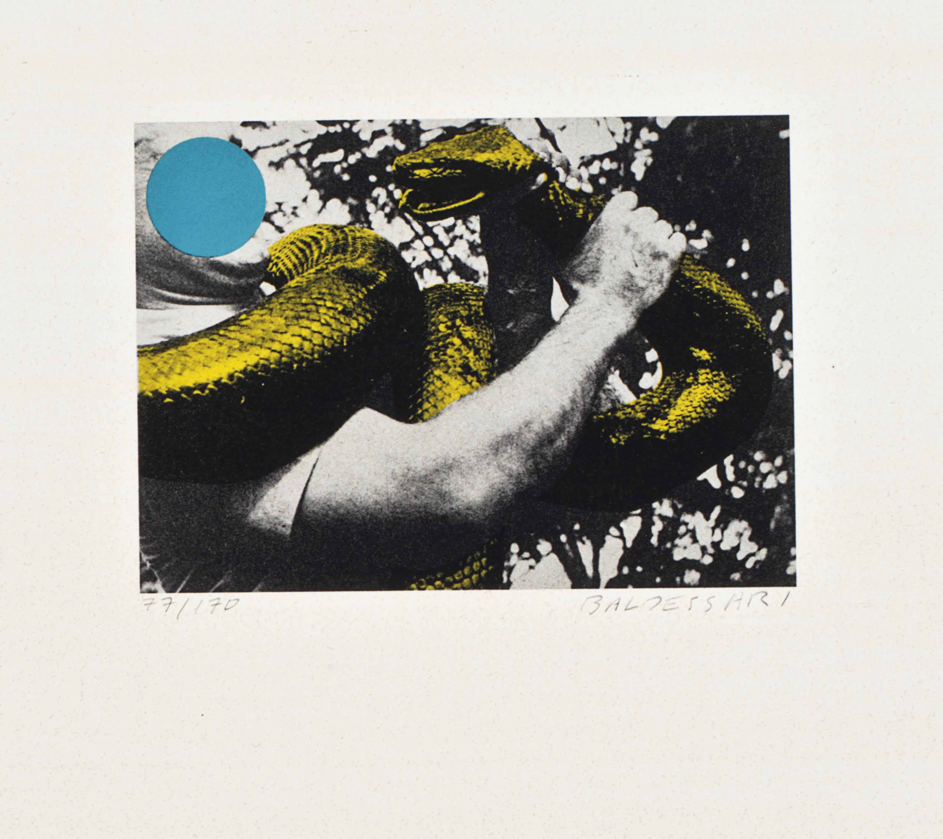 John Baldessari — Человек со змеей