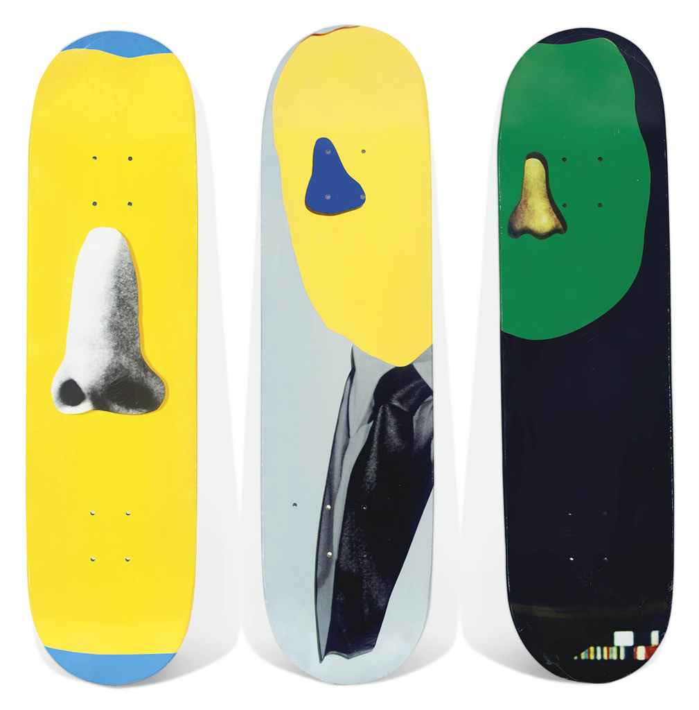 John Baldessari — Скейтборды
