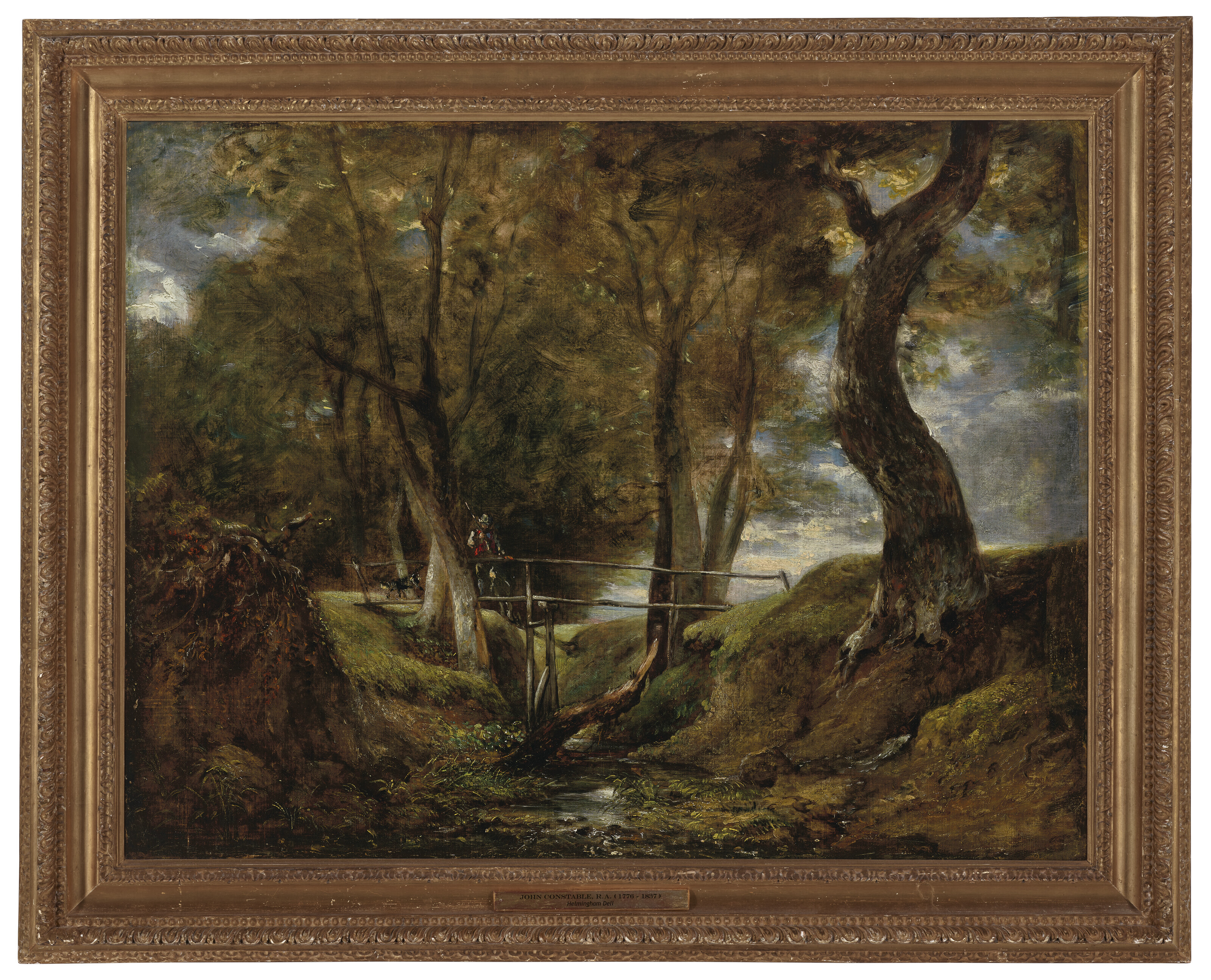 John Constable — Хелмингемская лощина, изображение 2