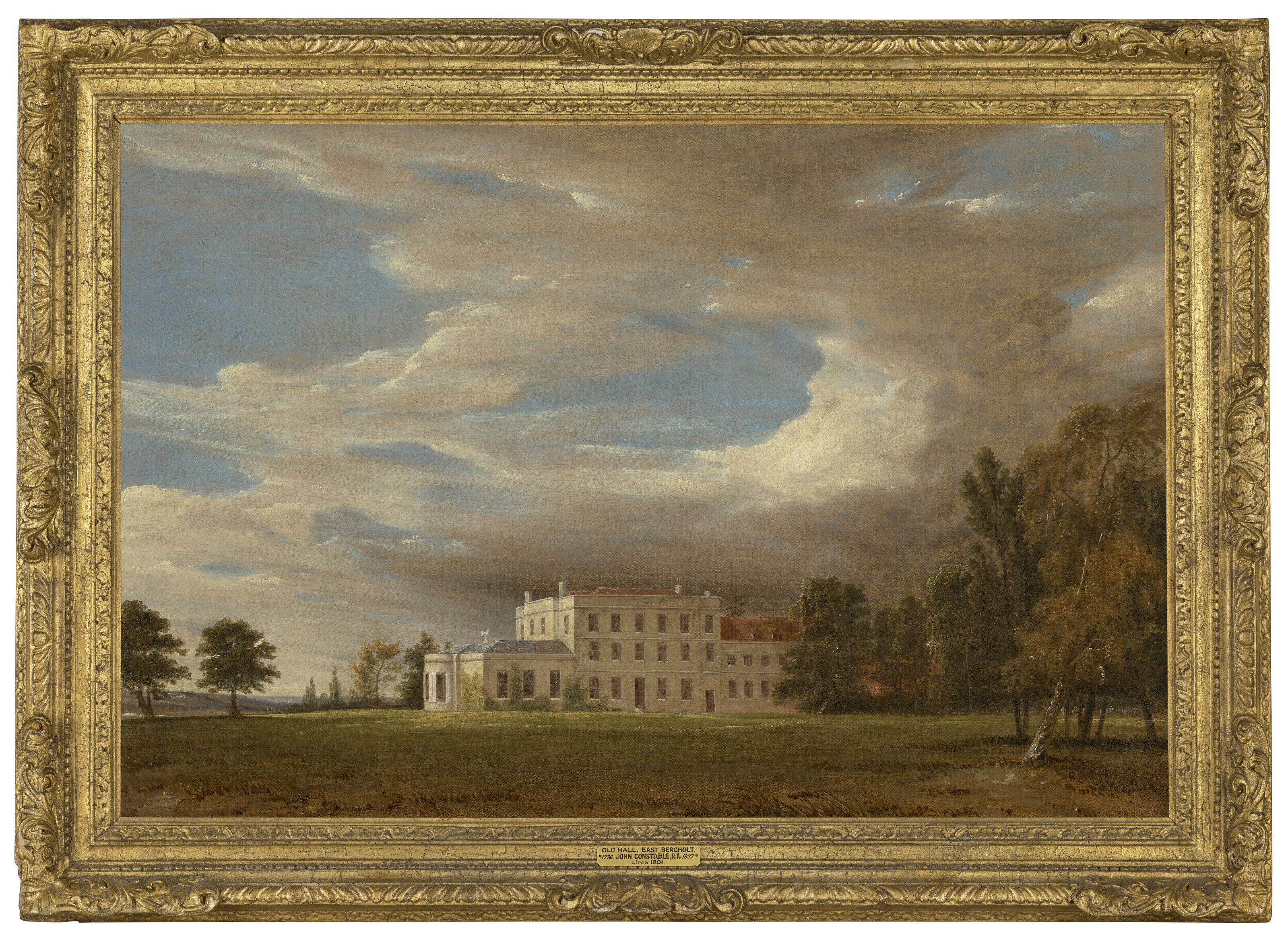 John Constable — Старый зал, Восточный Бергхольт, изображение 2
