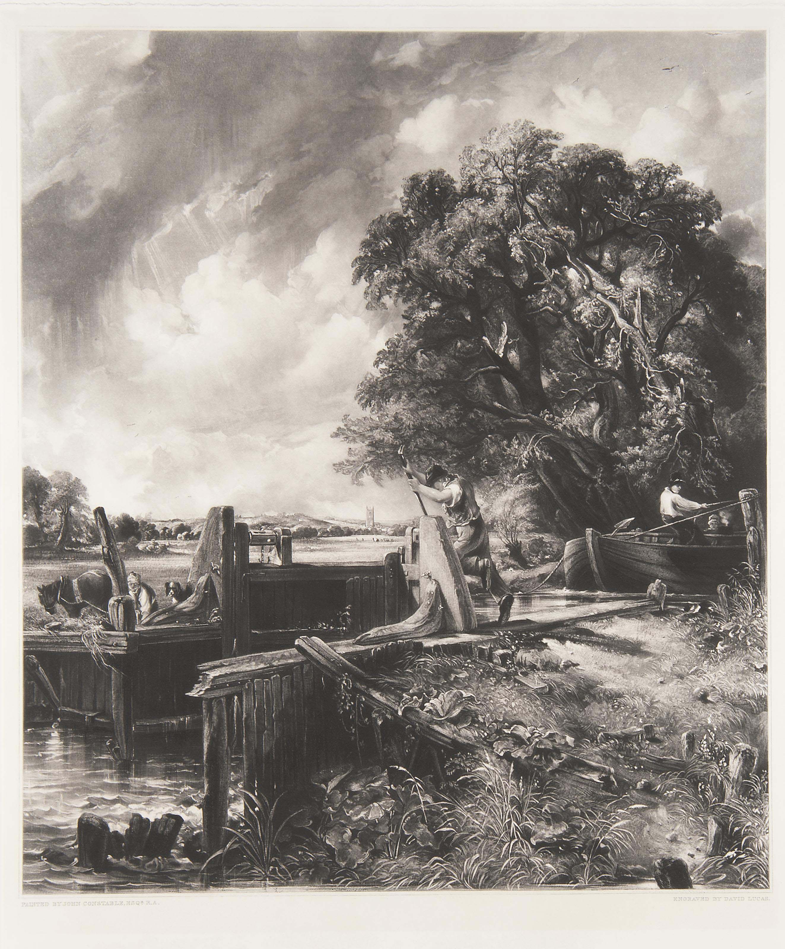 John Constable — Замок и Дедхэм-Вейл