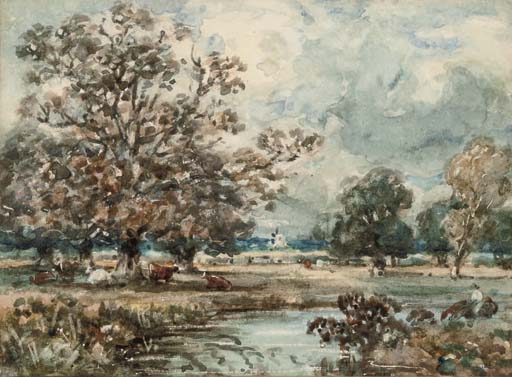 John Constable — Вид недалеко от Дедхэма, Саффолк