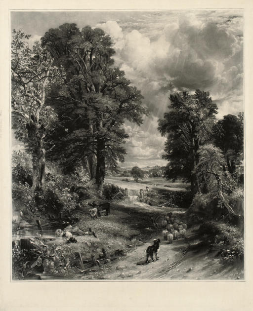 John Constable — Кукурузное поле