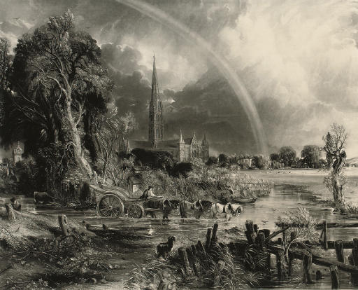 John Constable — Радуга, кафедральный собор Солсбери