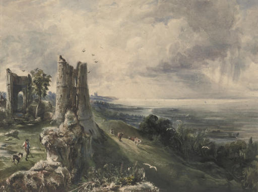 John Constable — Вид на замок Хэдли
