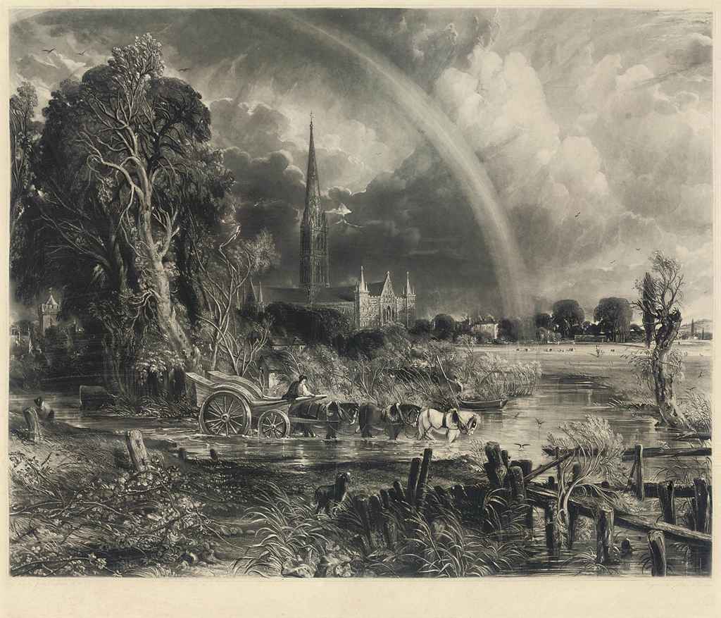 John Constable — Радуга, кафедральный собор Солсбери