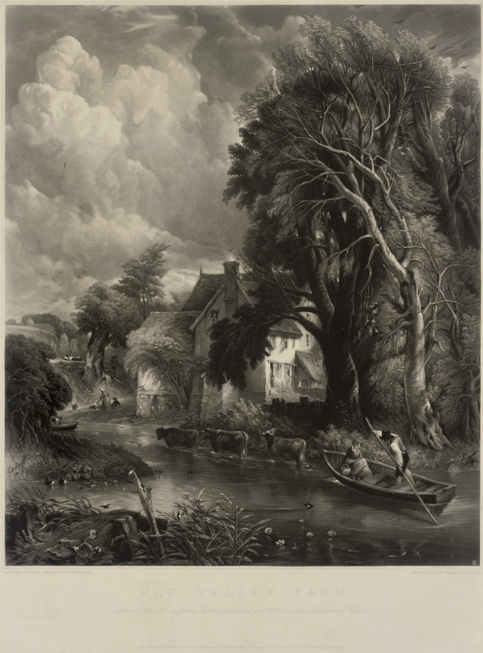 John Constable — Ферма в Долине