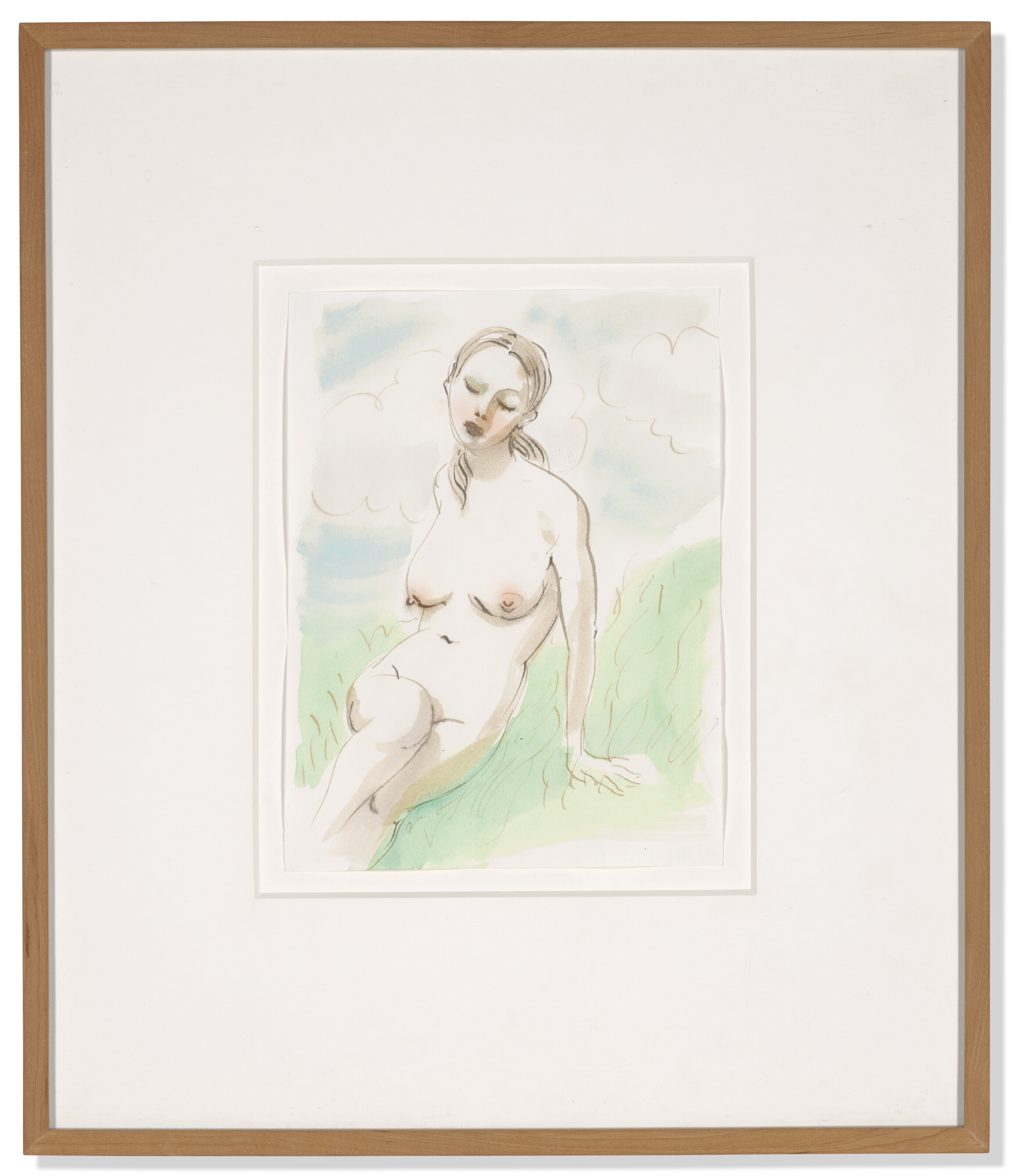 John Currin — Девушка на холме, изображение 2