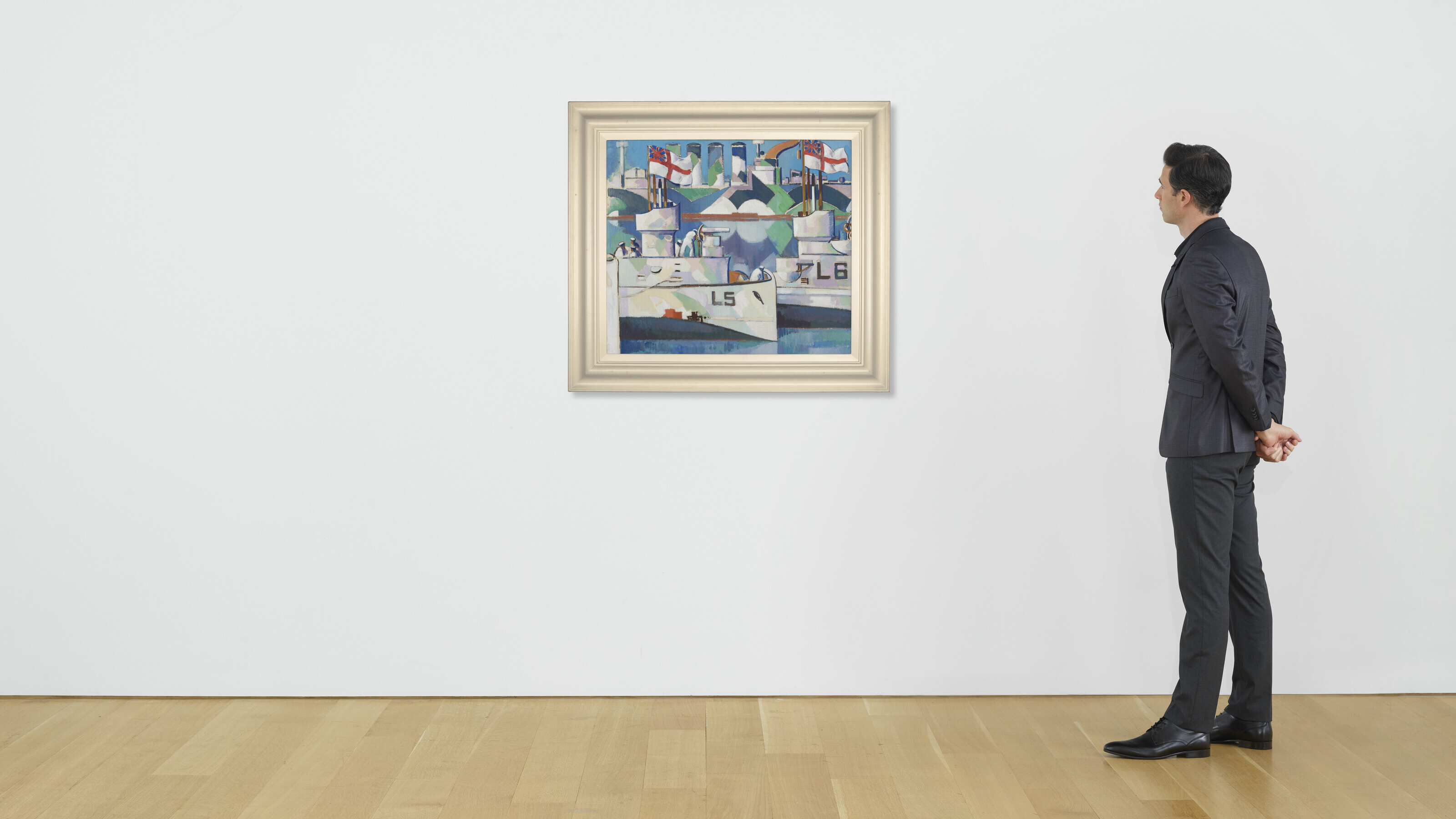 John Duncan Fergusson — Подводные лодки и замаскированный линкор, изображение 4
