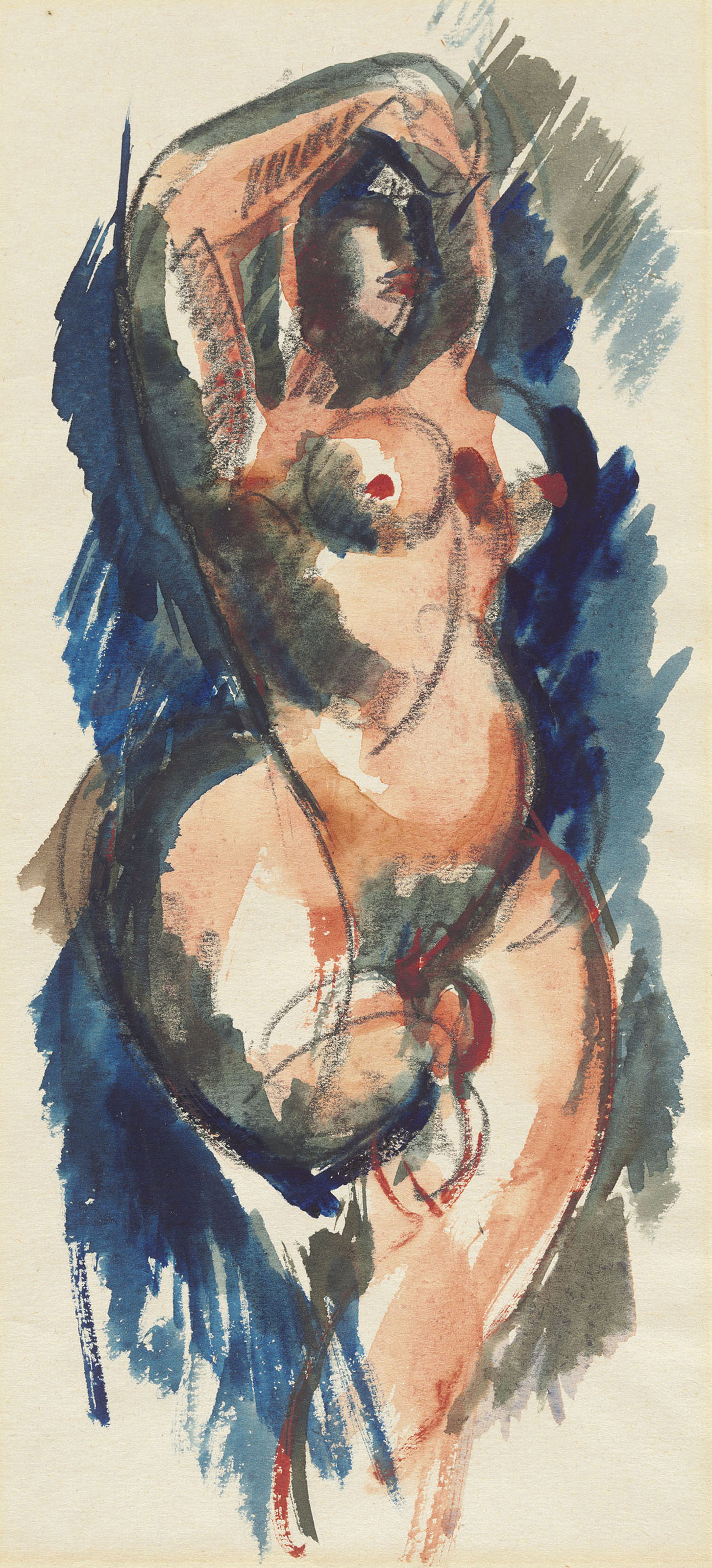 John Duncan Fergusson — Обнаженный