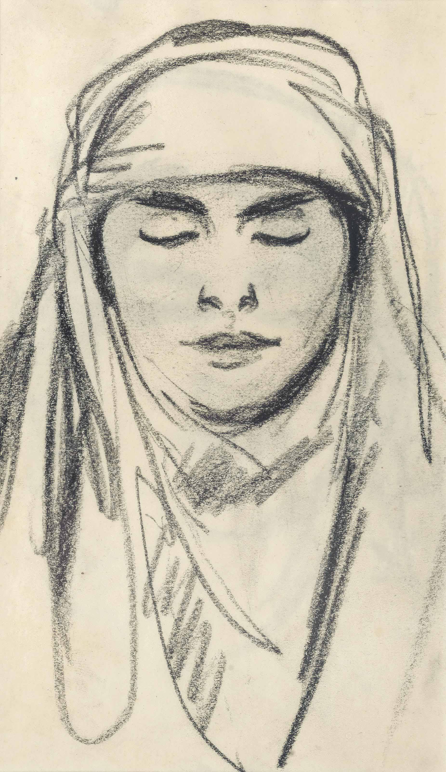 John Duncan Fergusson — Юная берберская женщина, Париж