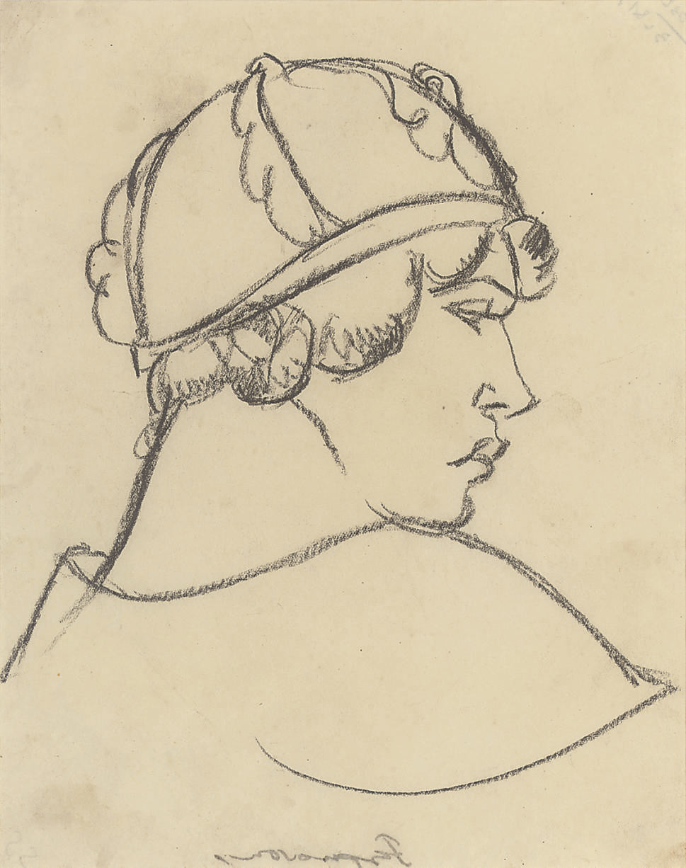 John Duncan Fergusson — Шляпка-клош, Кэтлин Диллон
