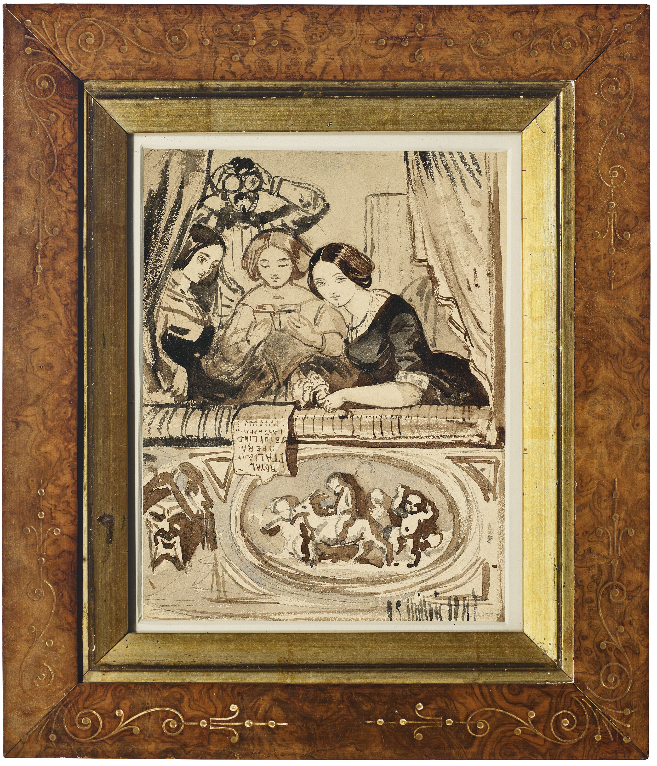 John Everett Millais — Прощальный концерт Дженни Линд, Лондон, 10 мая 1849 года, изображение 2