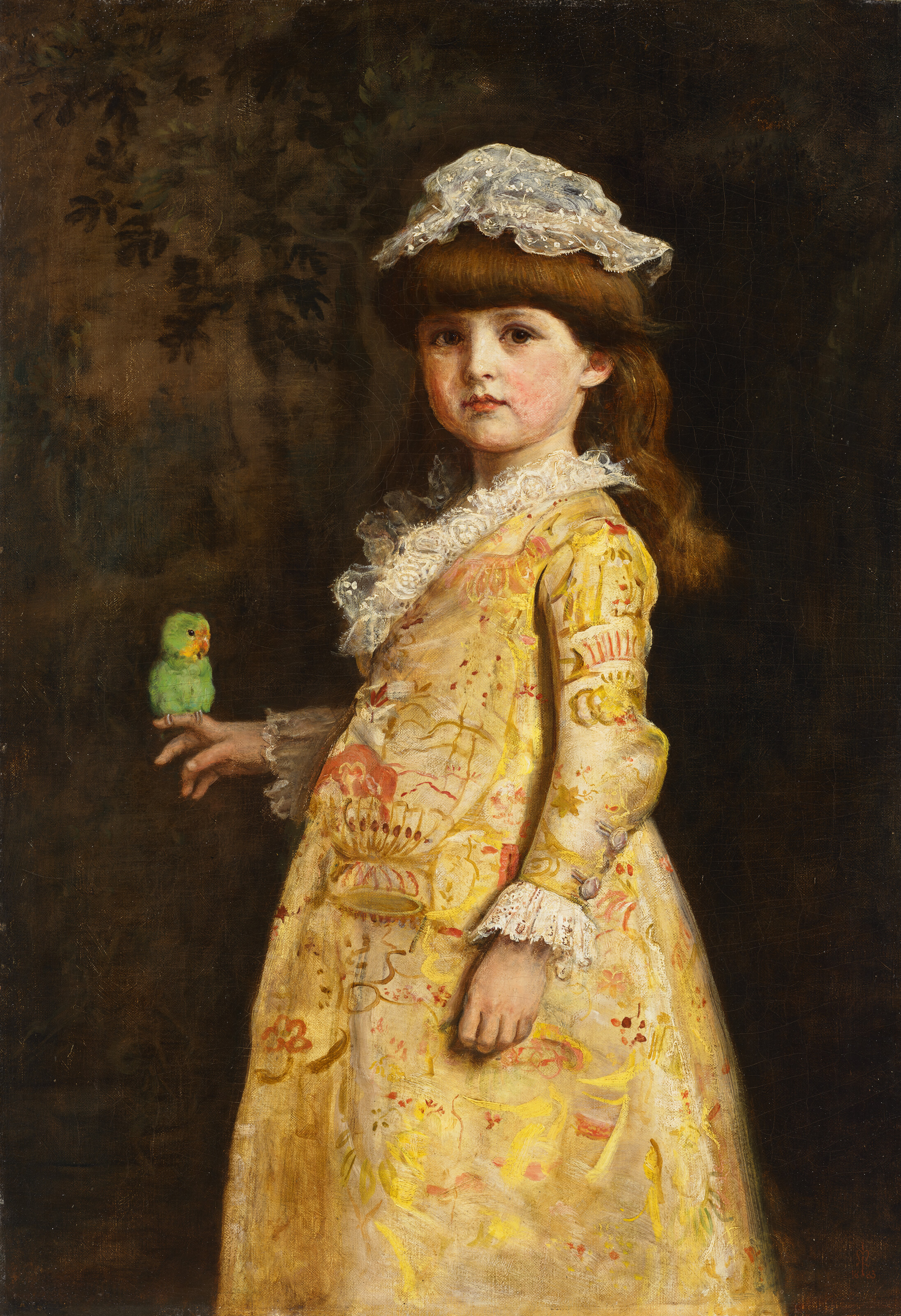 John Everett Millais — Влюбленные птицы ("Великая дама")