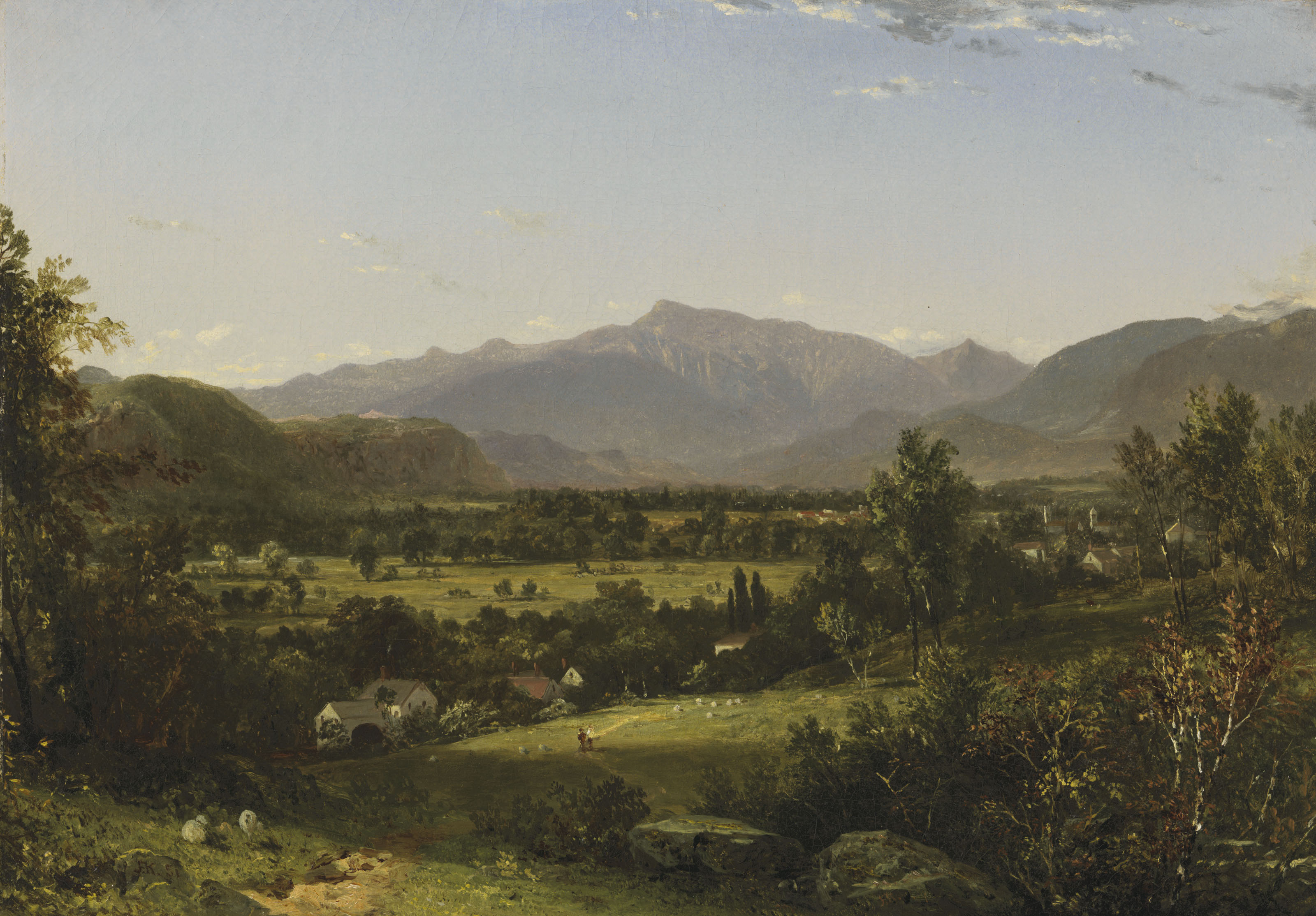 John Frederick Kensett — Гора Вашингтон из Норт-Конвея