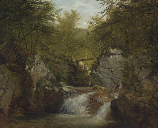 John Frederick Kensett — Водопад Баш-Биш