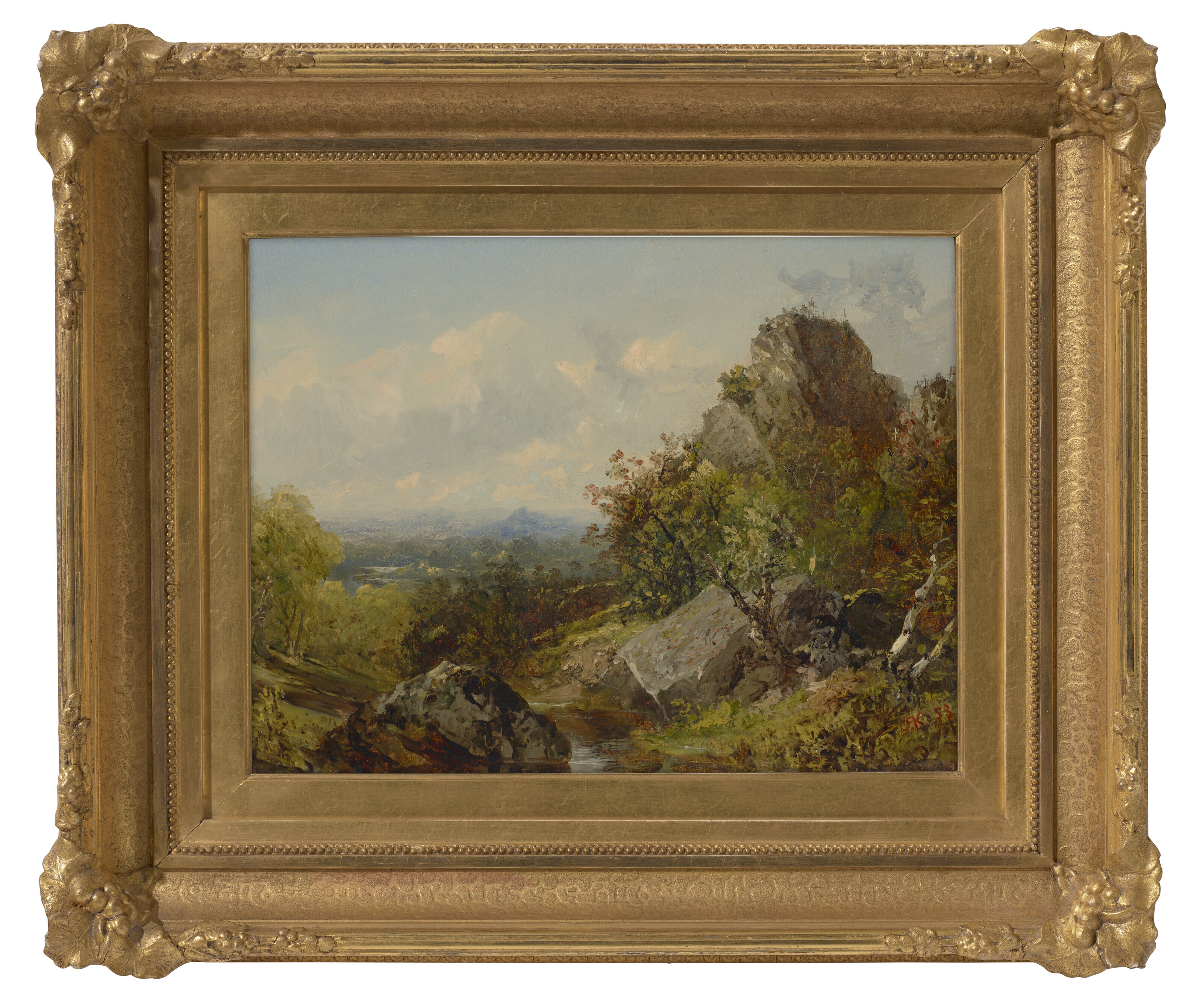 John Frederick Kensett — Вид с валунов, изображение 2