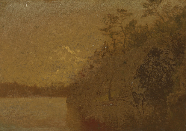 John Frederick Kensett — Речной пейзаж
