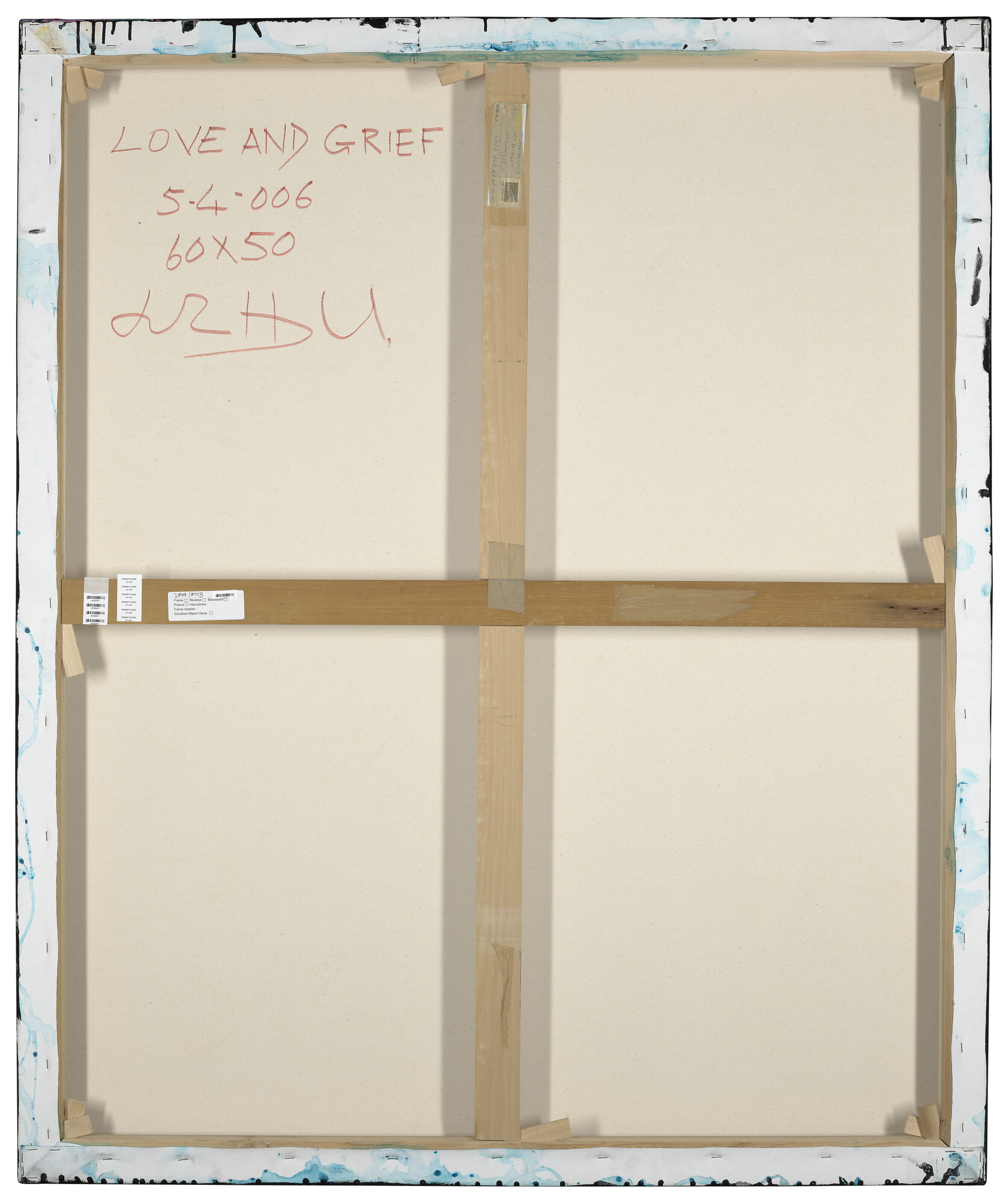 John Hoyland — Любовь и горе, изображение 2