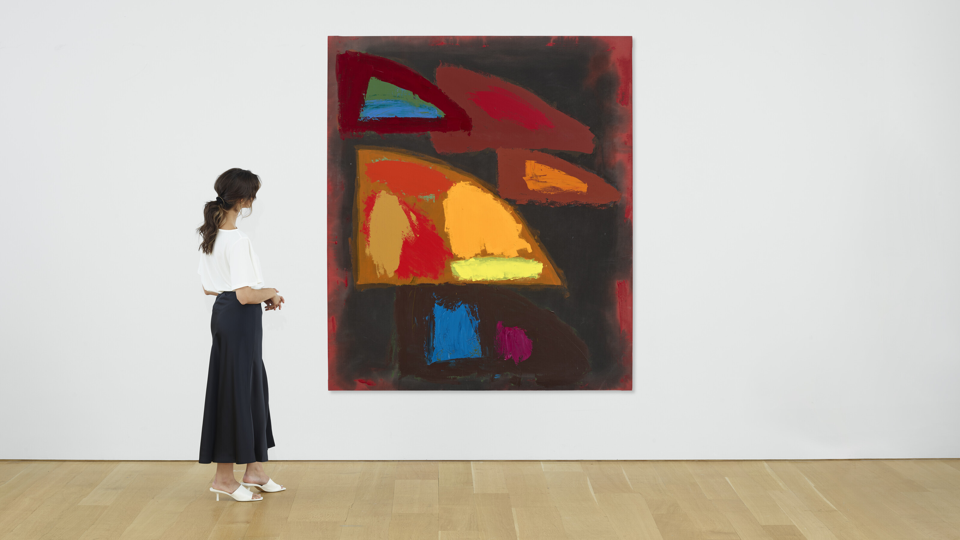 John Hoyland — Говорящий барабан 25.6.82, изображение 3