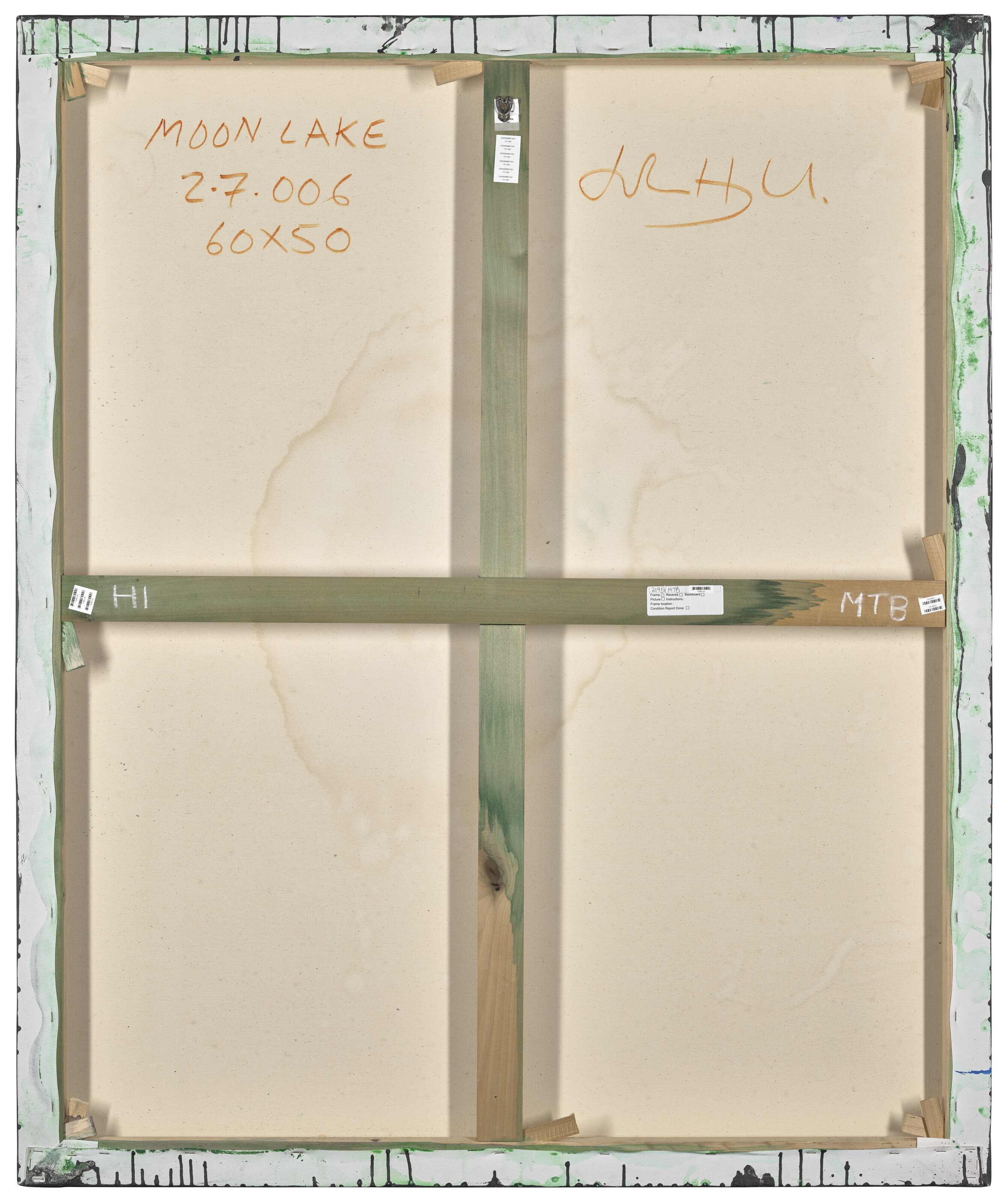 John Hoyland — Лунное озеро, изображение 2