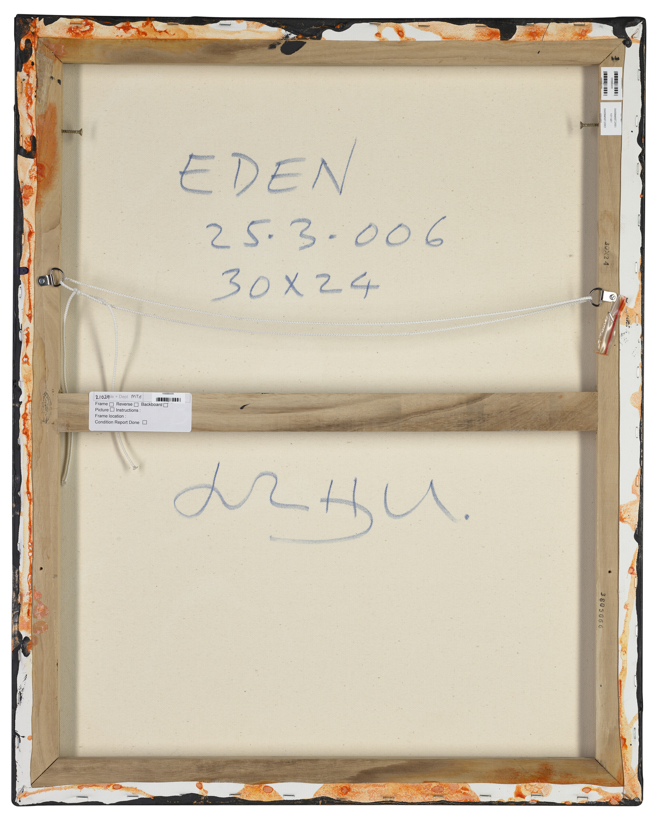 John Hoyland — Эдем, изображение 2