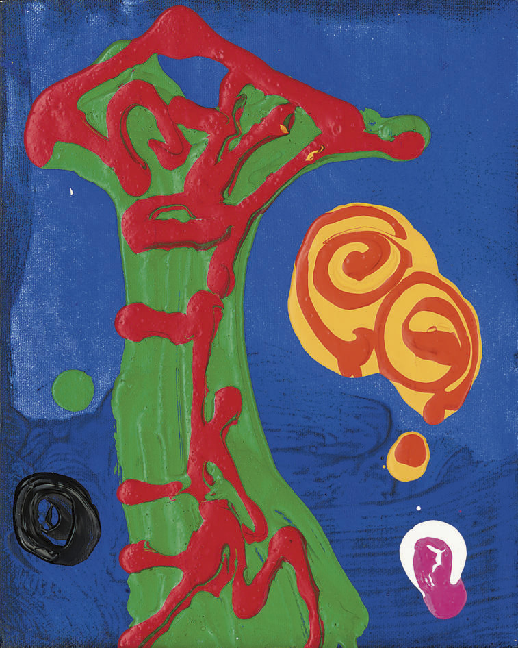 John Hoyland — Дерево и море II